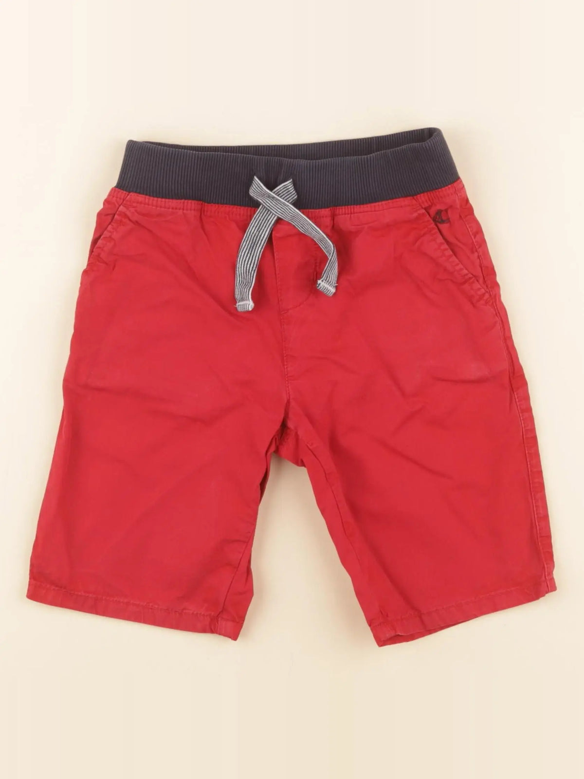 Petit Bateau - short rouge - 5 ans