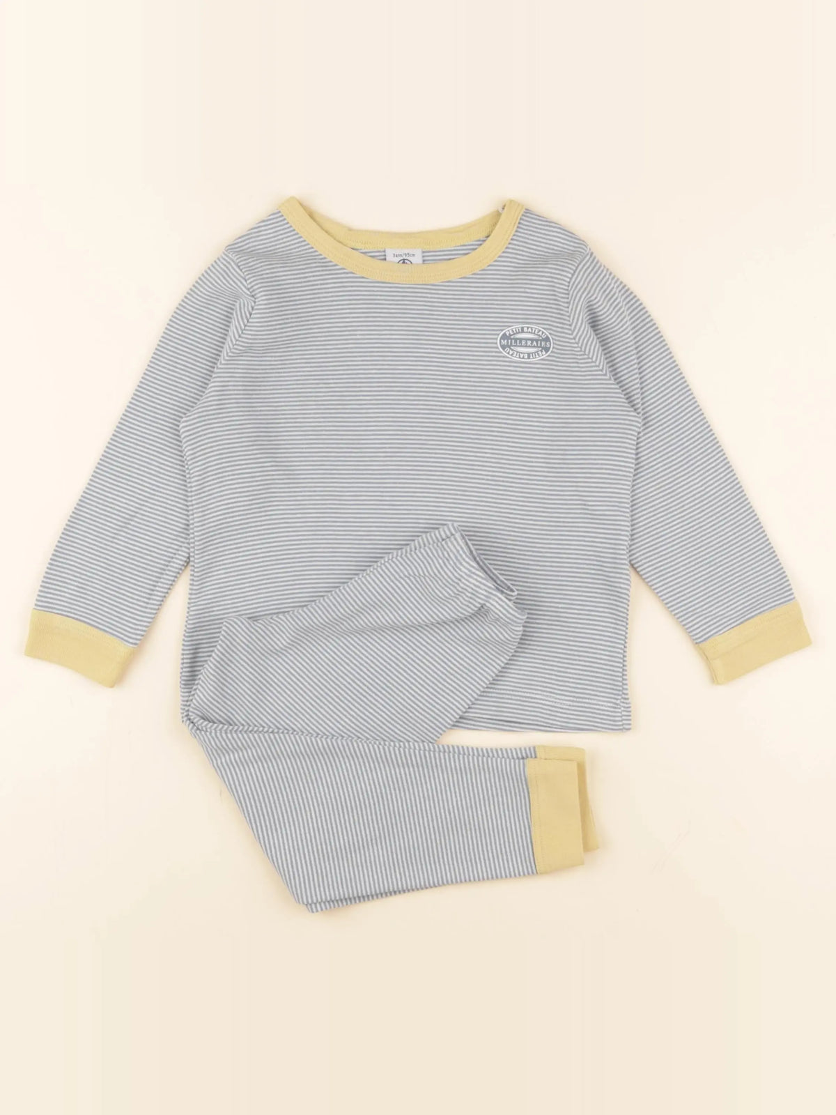 Petit Bateau - pyjama coton multicolore - 3 ans