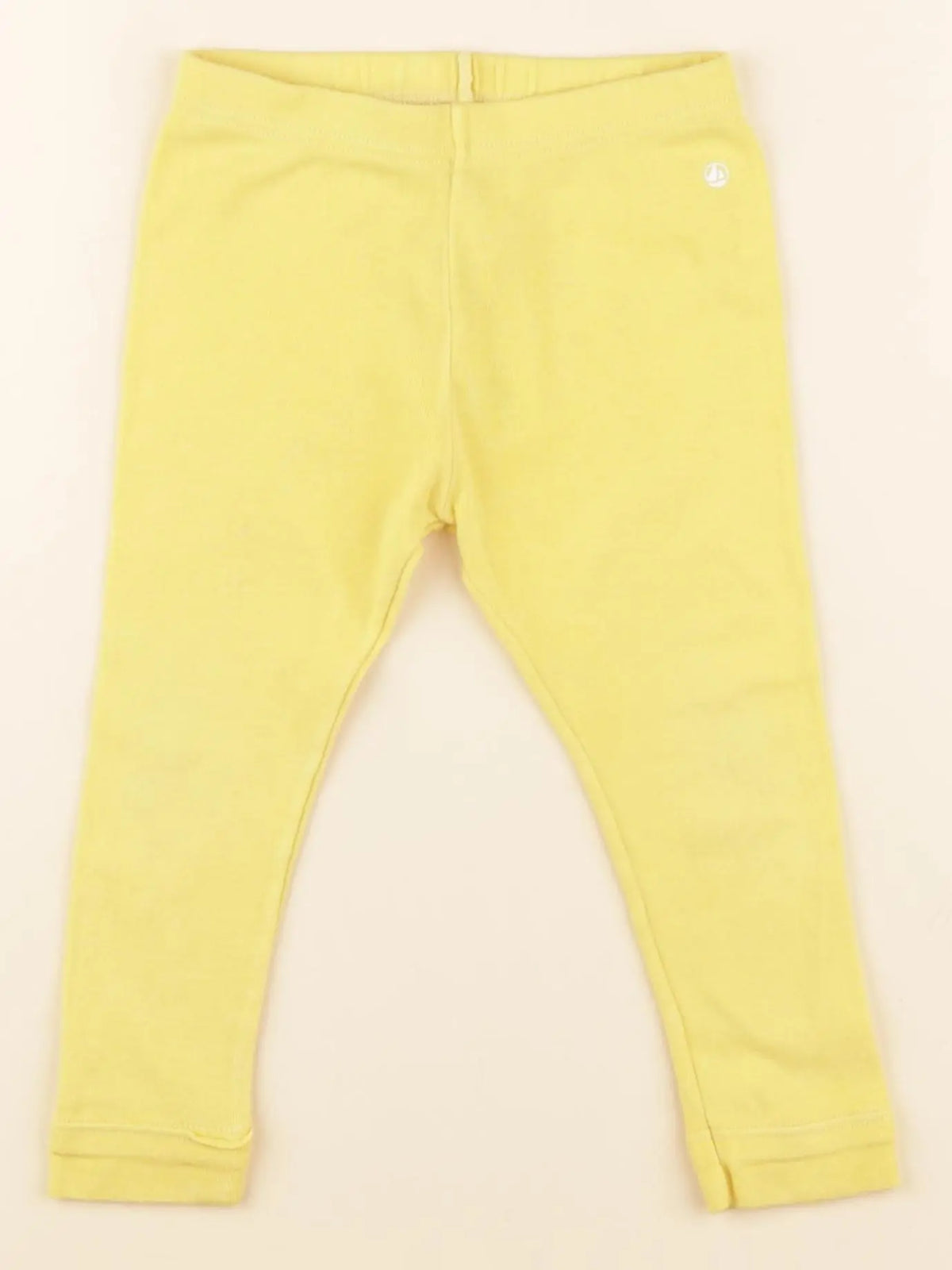 Petit Bateau - legging jaune - 18 mois