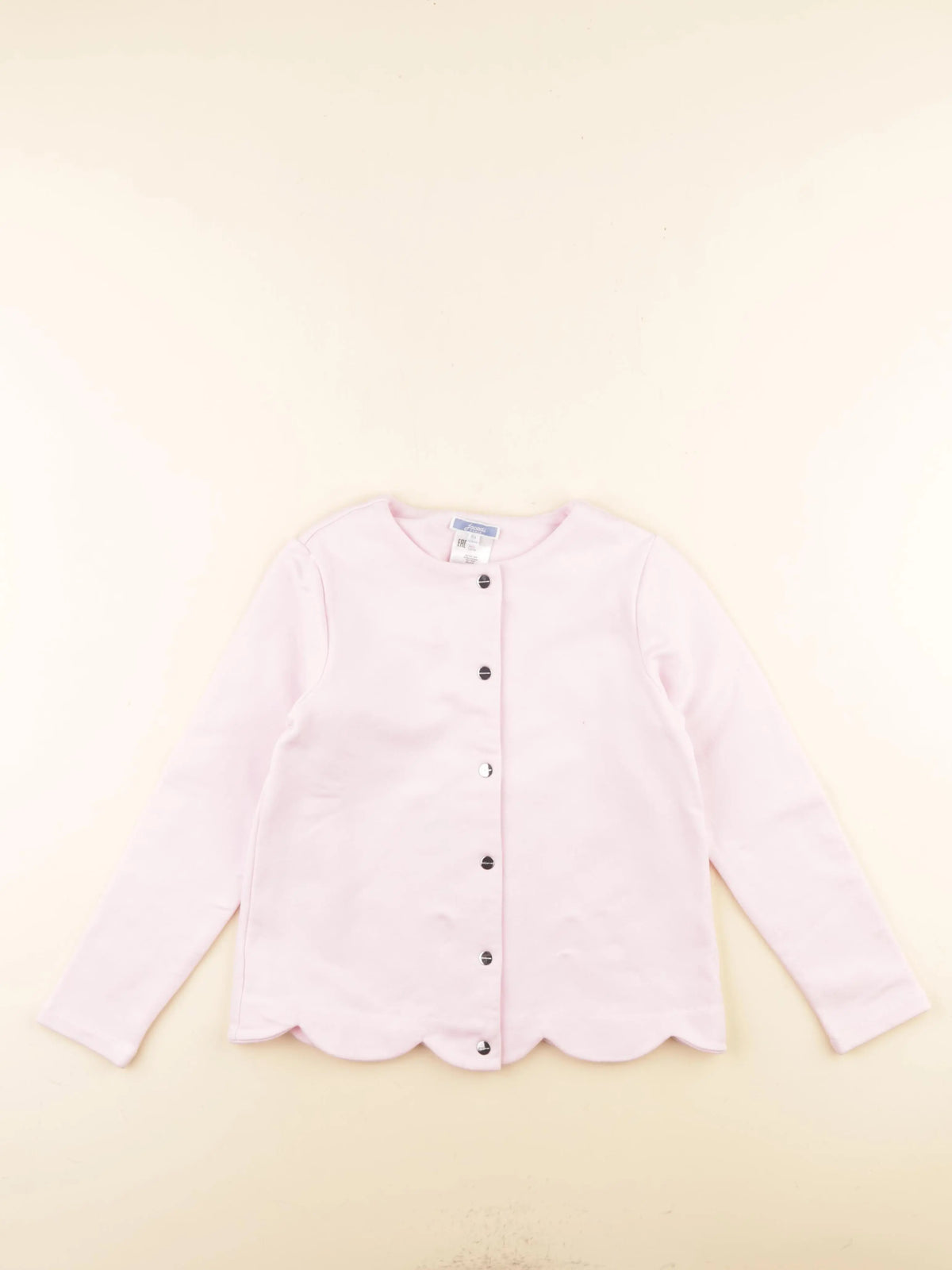 Jacadi - sweat rose - 8 ans