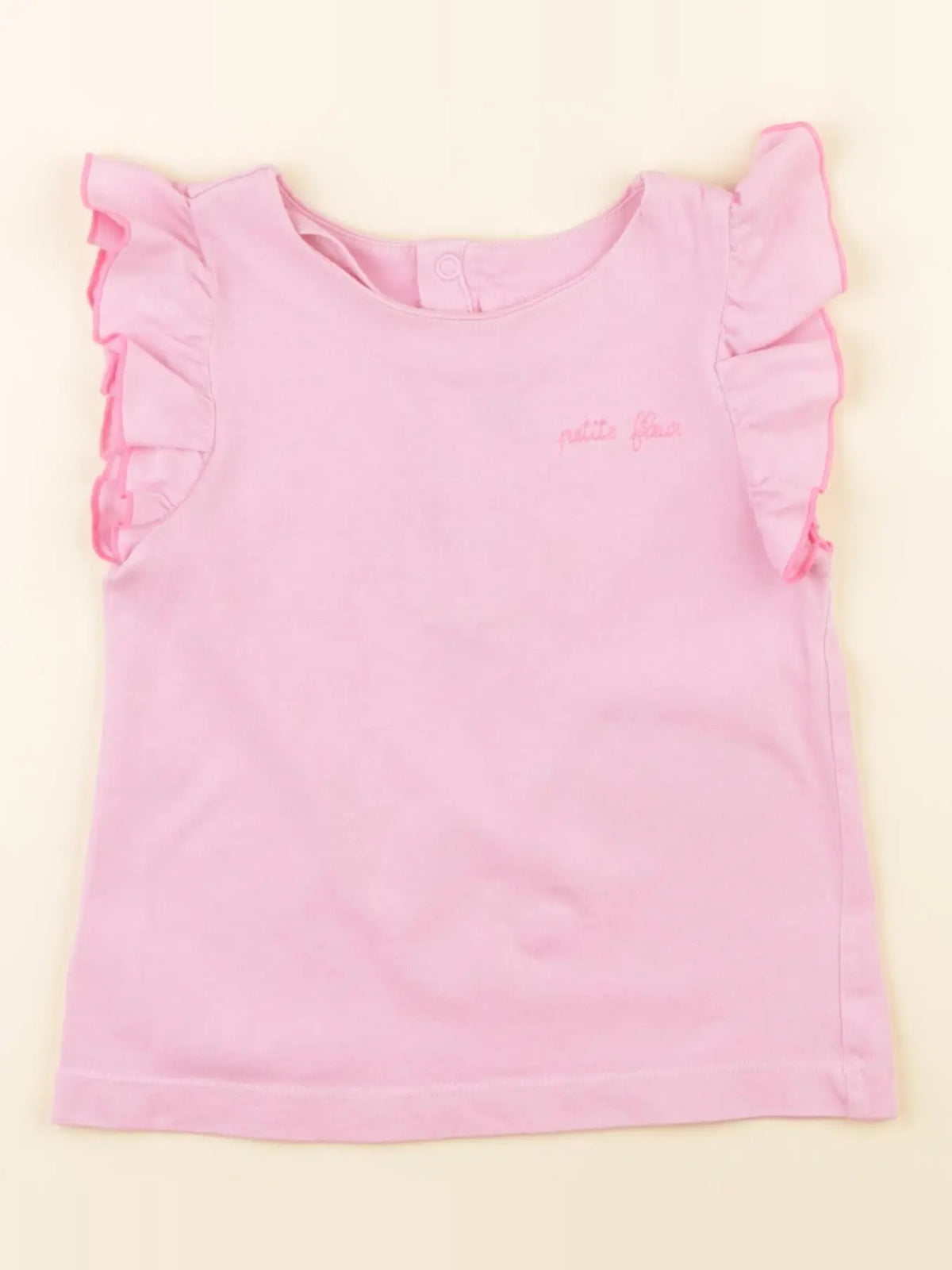 Jacadi - tee-shirt rose - 36 mois