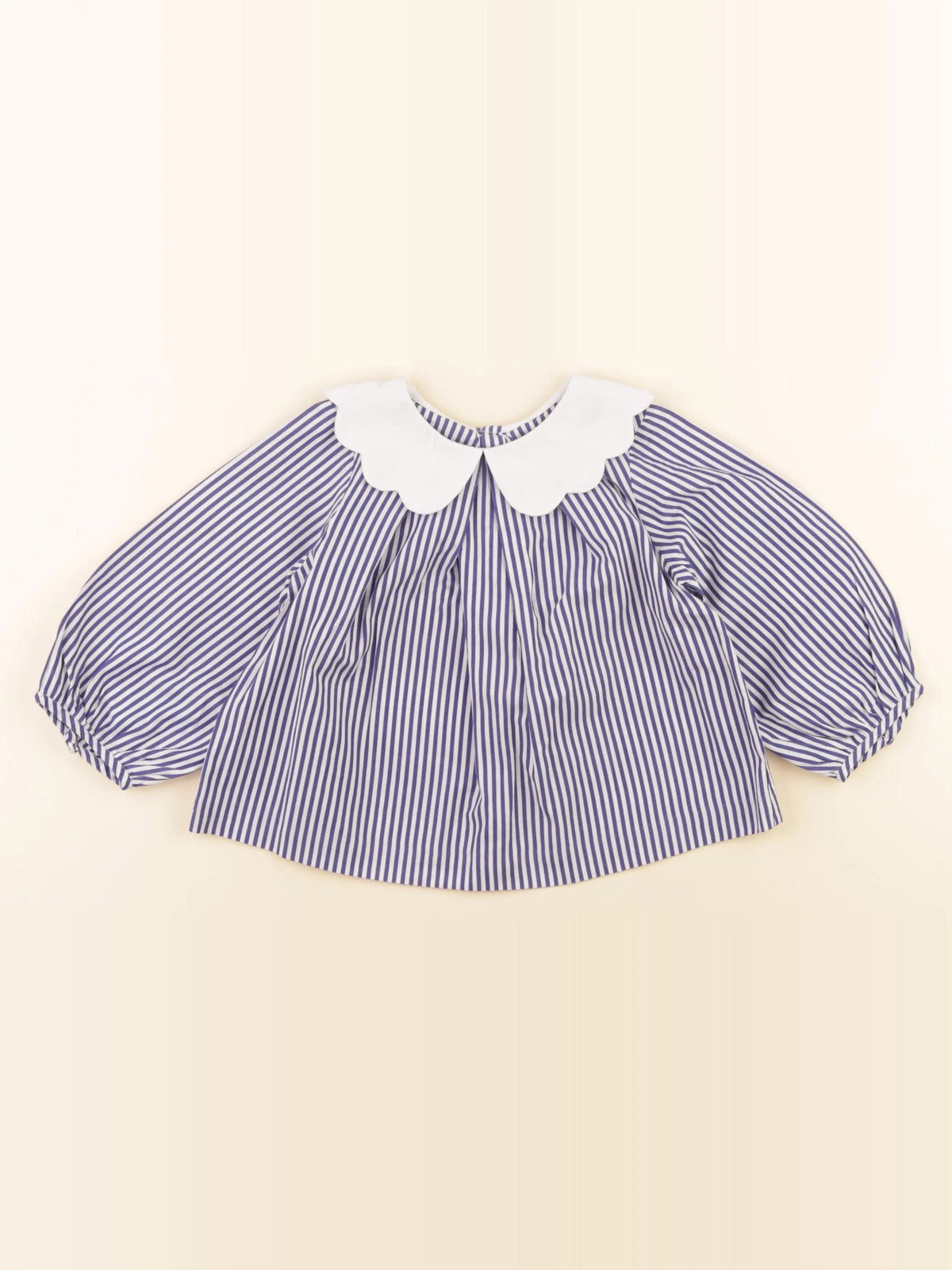 Jacadi - blouse bleu, blanc - 36 mois