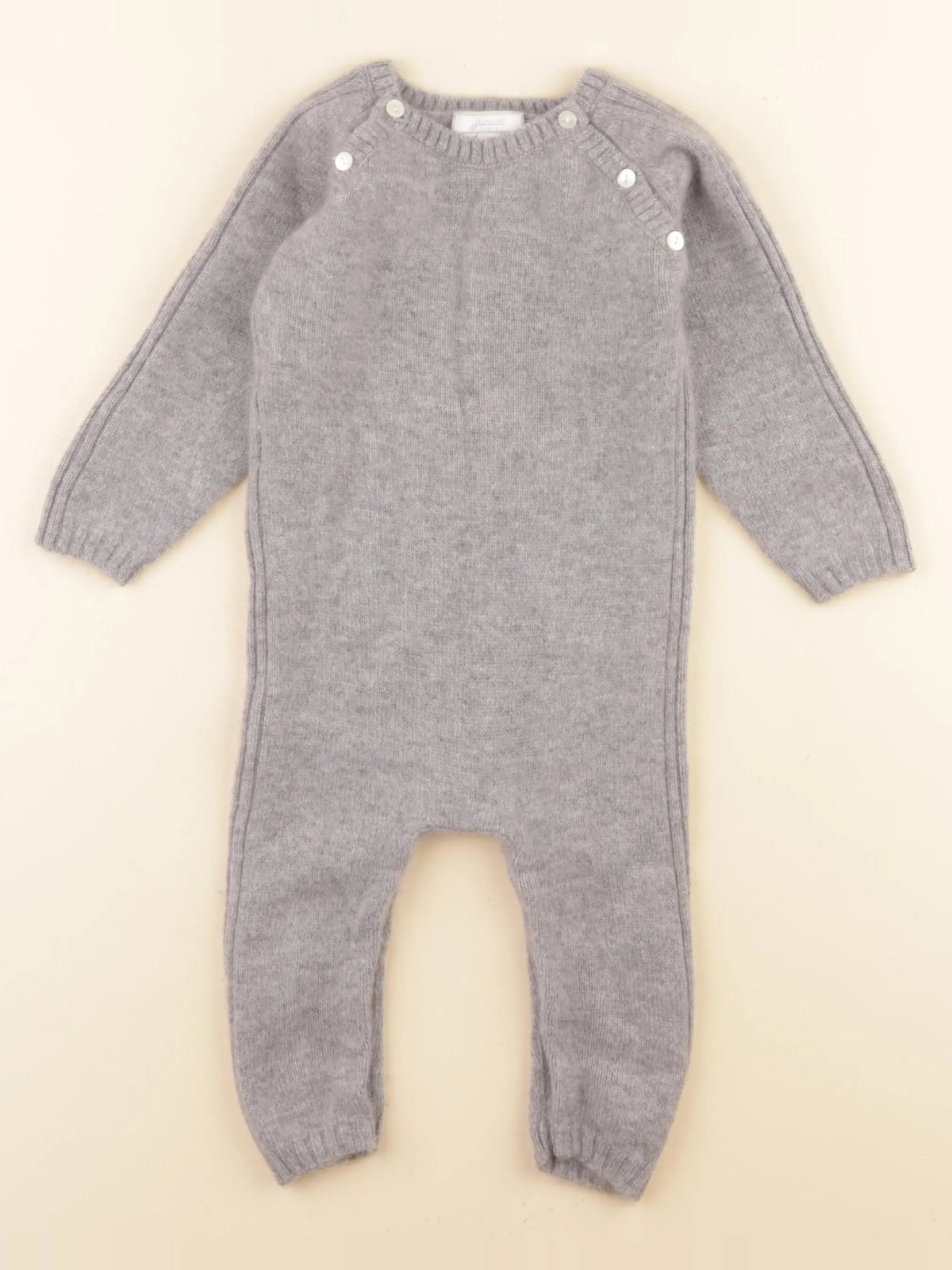 Jacadi - combinaison gris - 12 mois