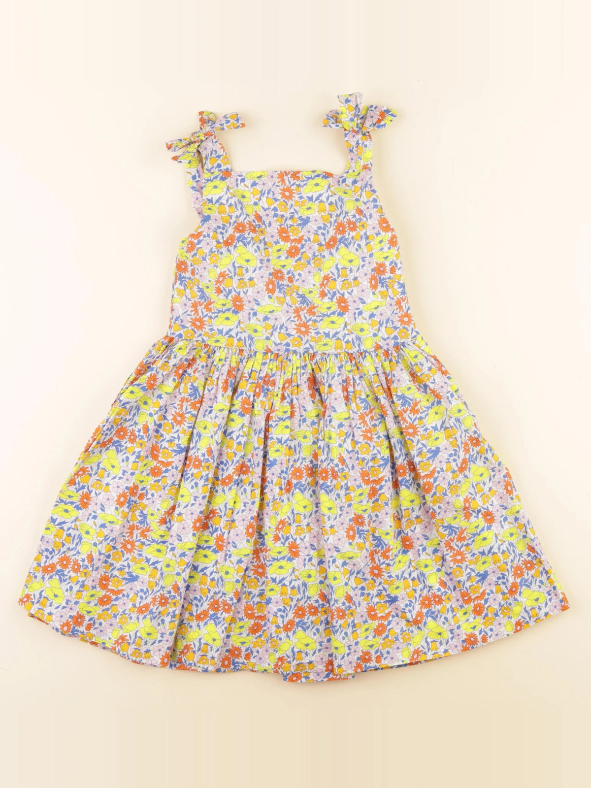 Jacadi - robe liberty multicolore - 6 ans