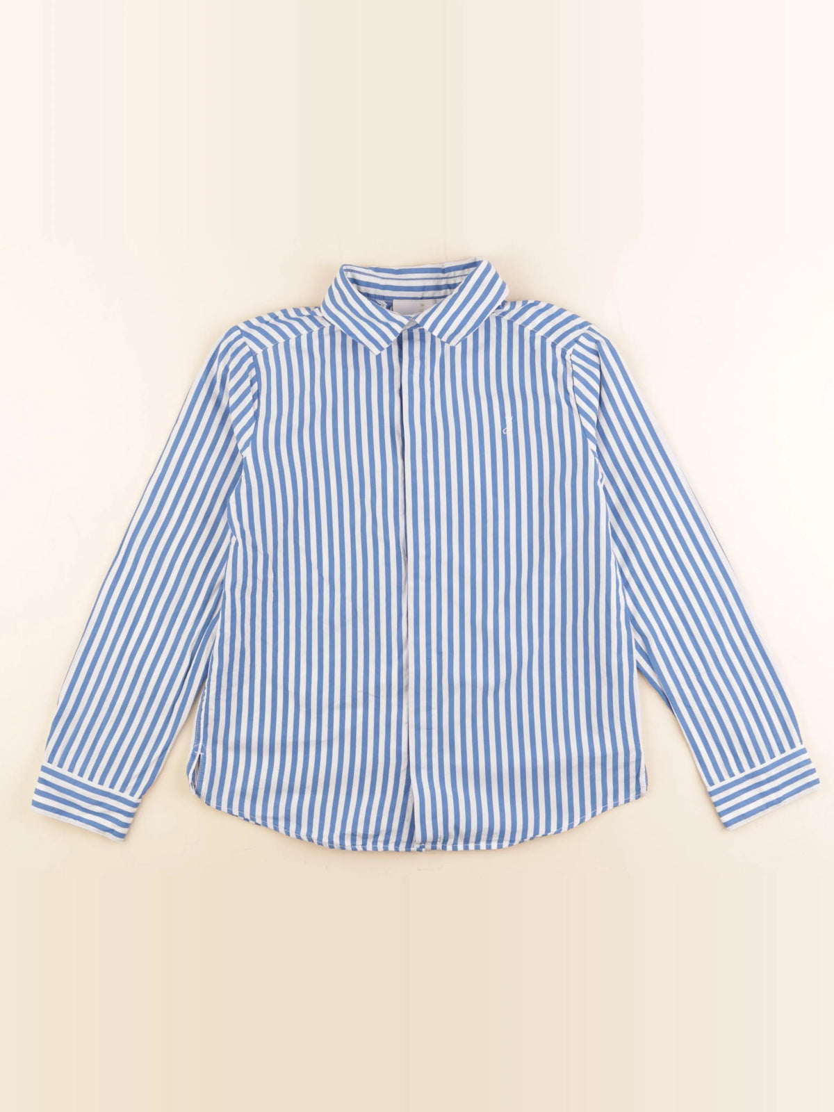 Jacadi - chemise blanc, bleu - 12 ans