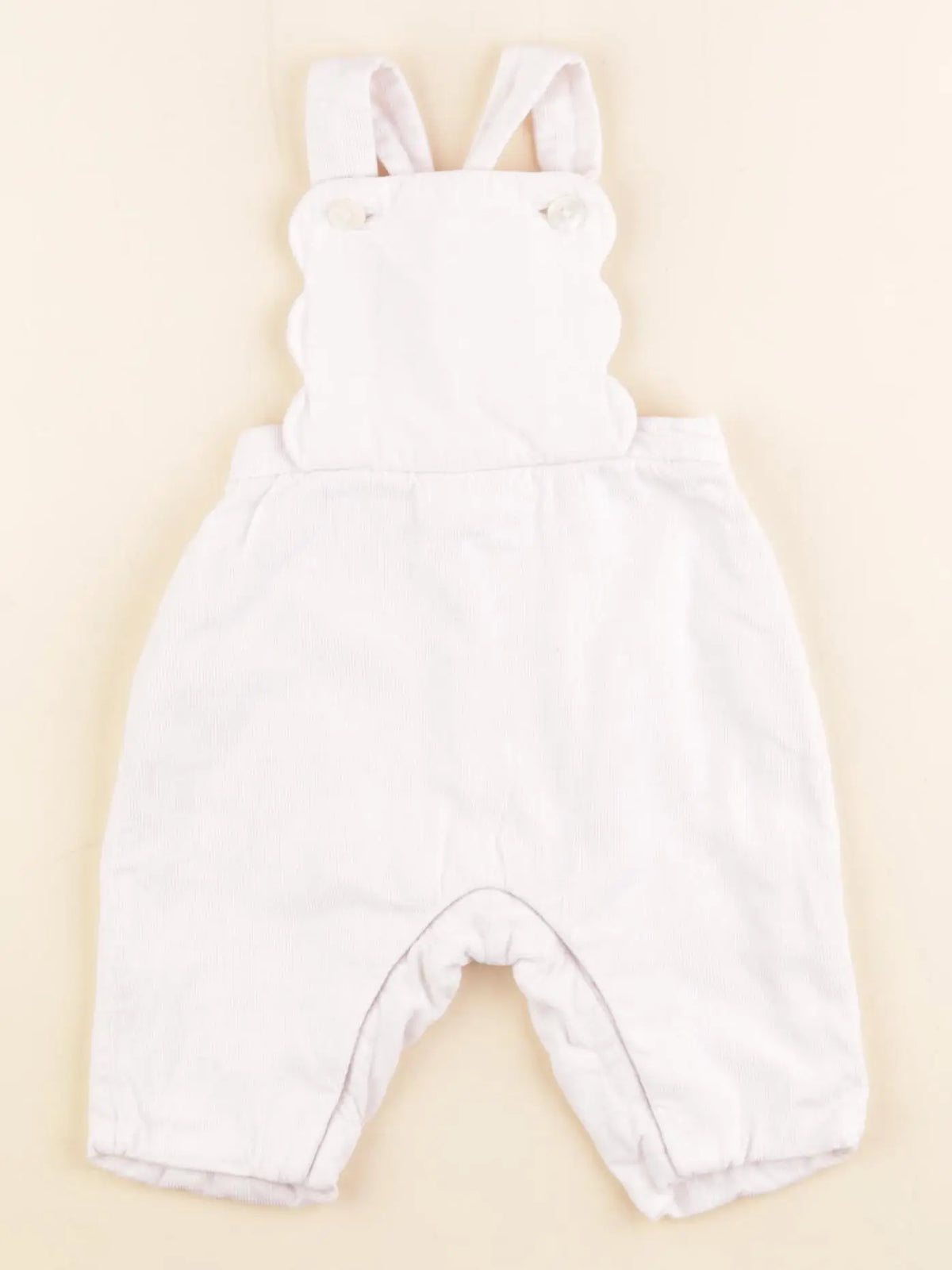 Jacadi - salopette doublé coton rose - 3 mois