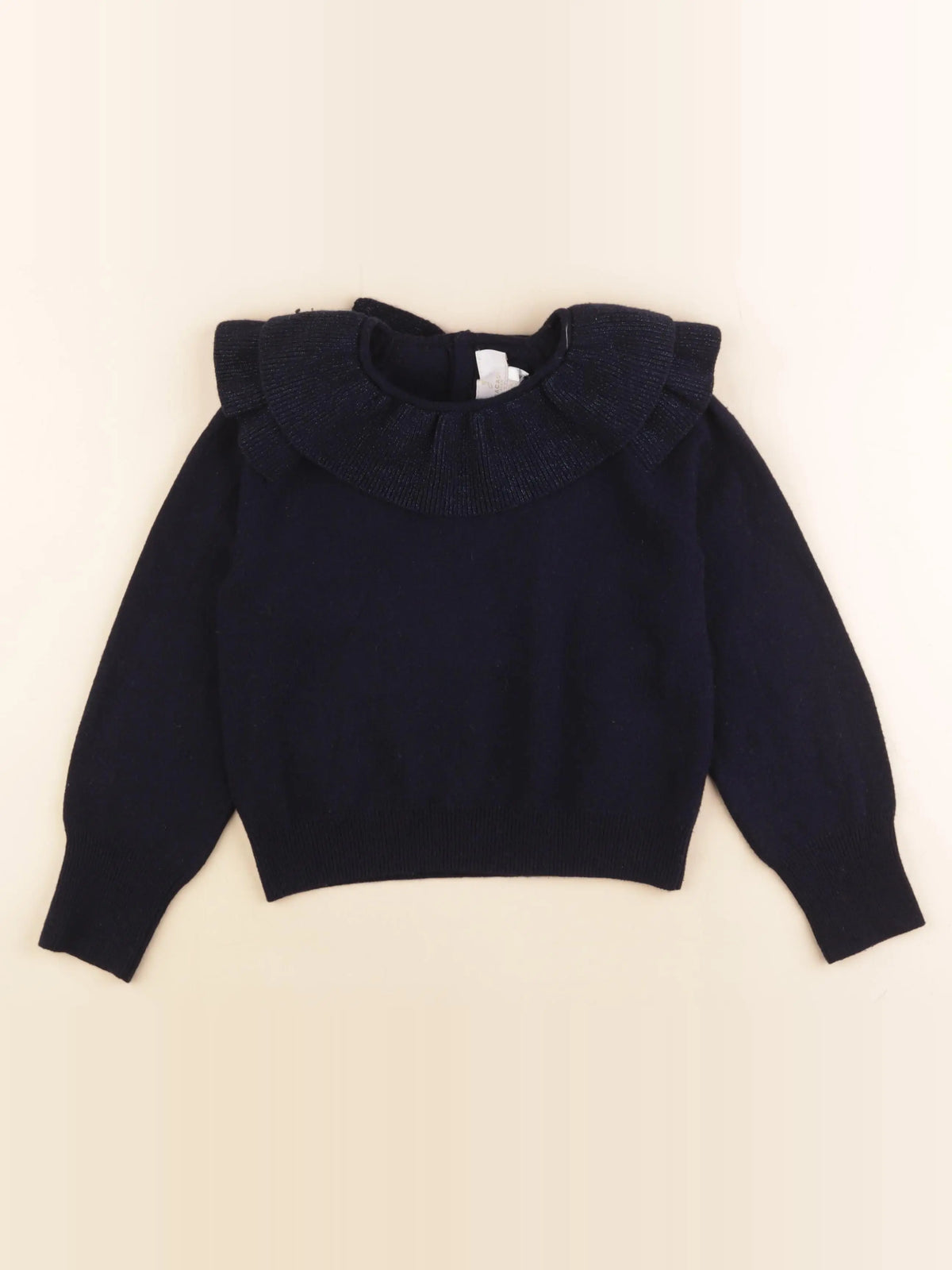 Jacadi - pull bleu - 8 ans