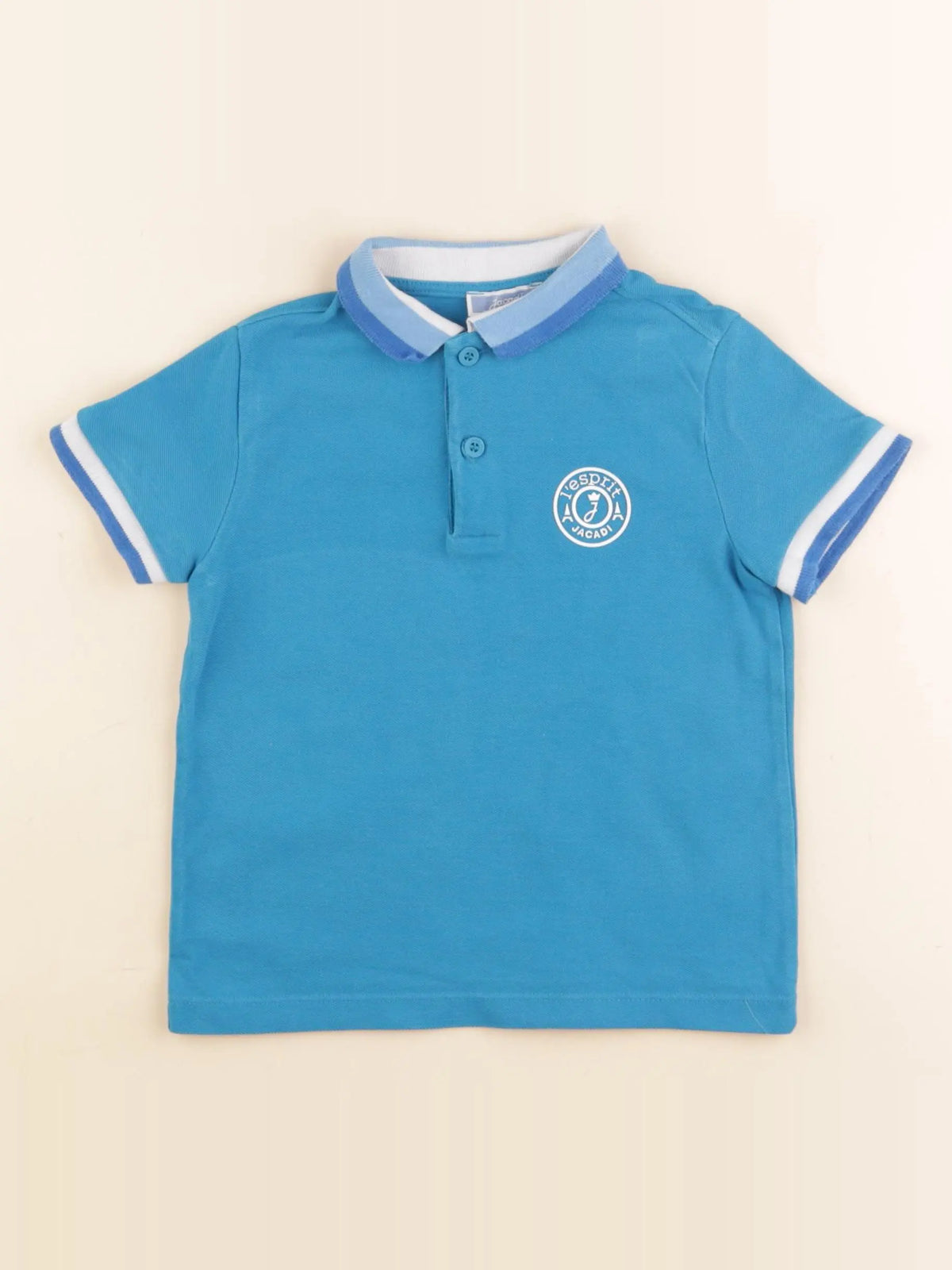Jacadi - polo bleu - 3 ans