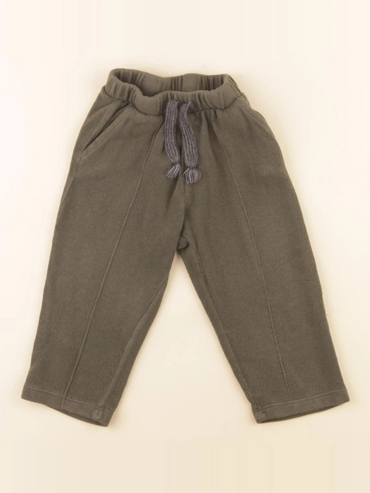 Zara - pantalon vert - 12/18 mois