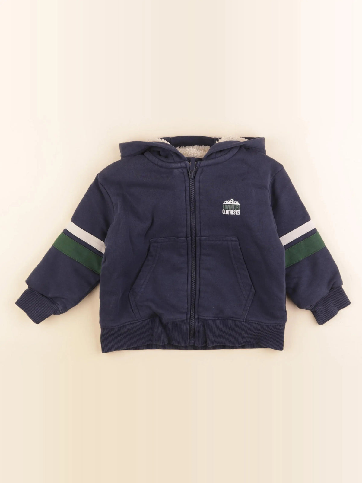 Vertbaudet - sweat bleu - 4 ans