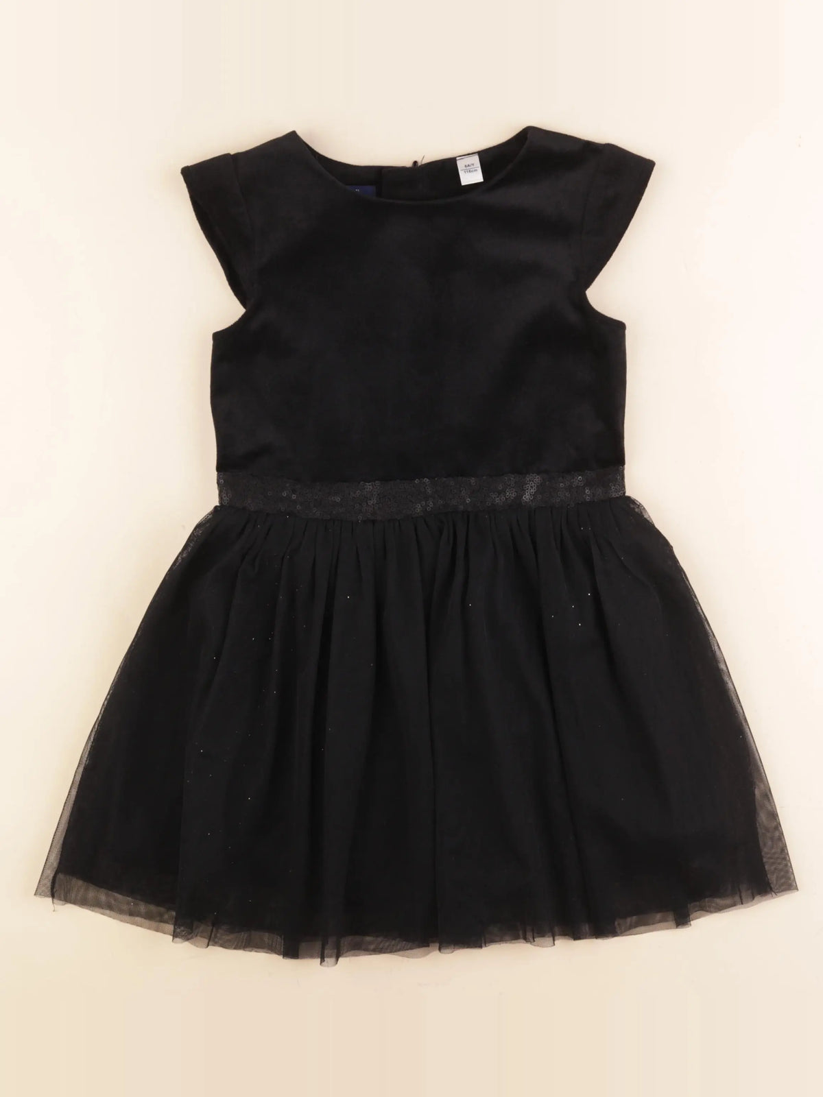 Okaidi - robe noir - 6 ans