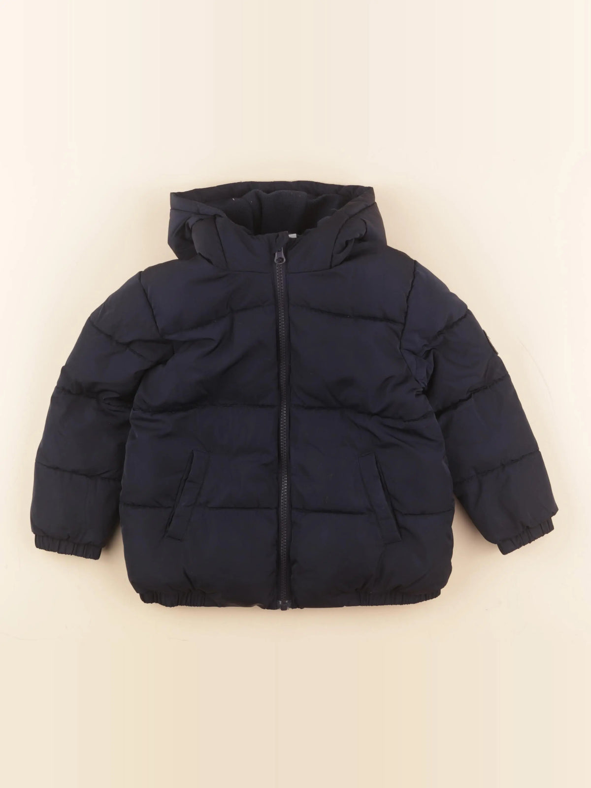 Petit Bateau - doudoune bleu - 4 ans