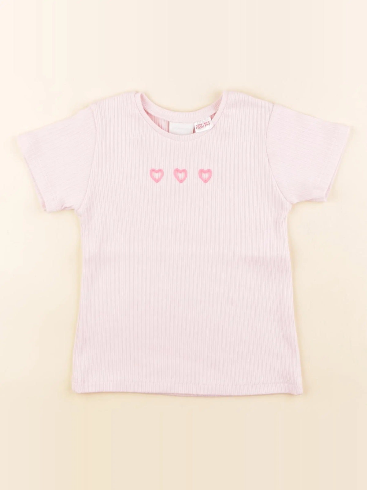 Zara - tee-shirt rose - 5 ans