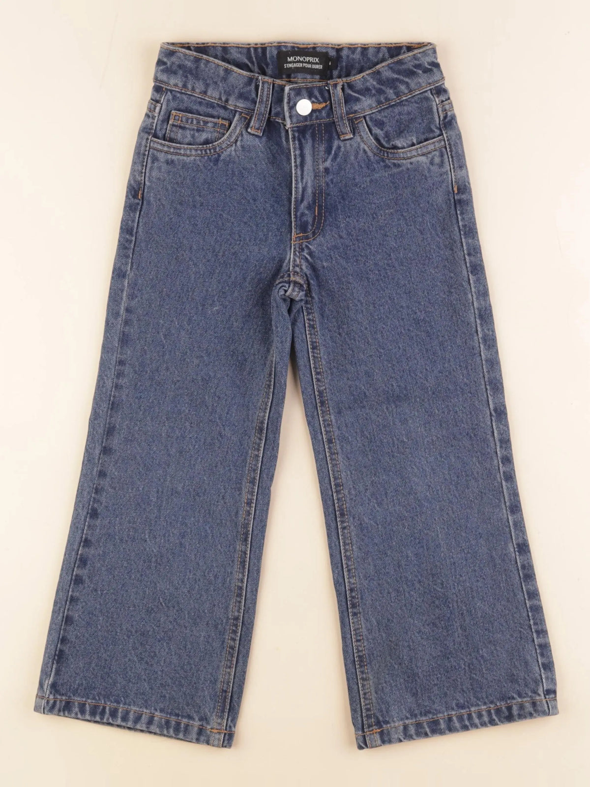 Monoprix - jean bleu - 4 ans