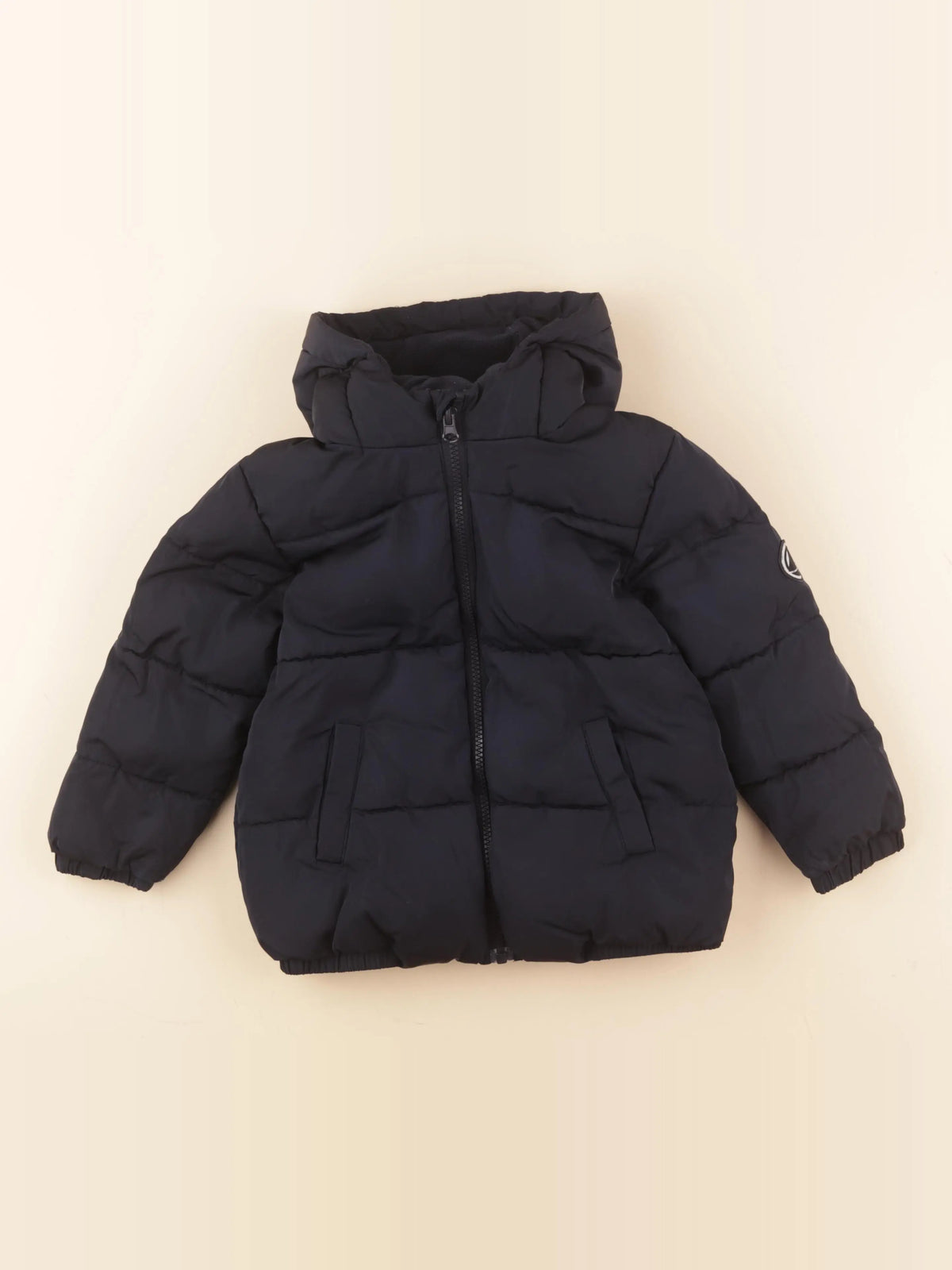 Petit Bateau - doudoune bleu - 4 ans