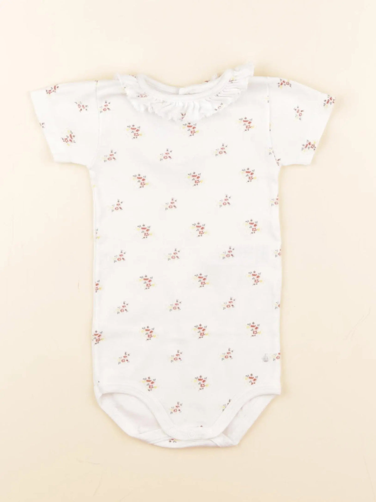 Petit Bateau - body à col multicolore - 18 mois
