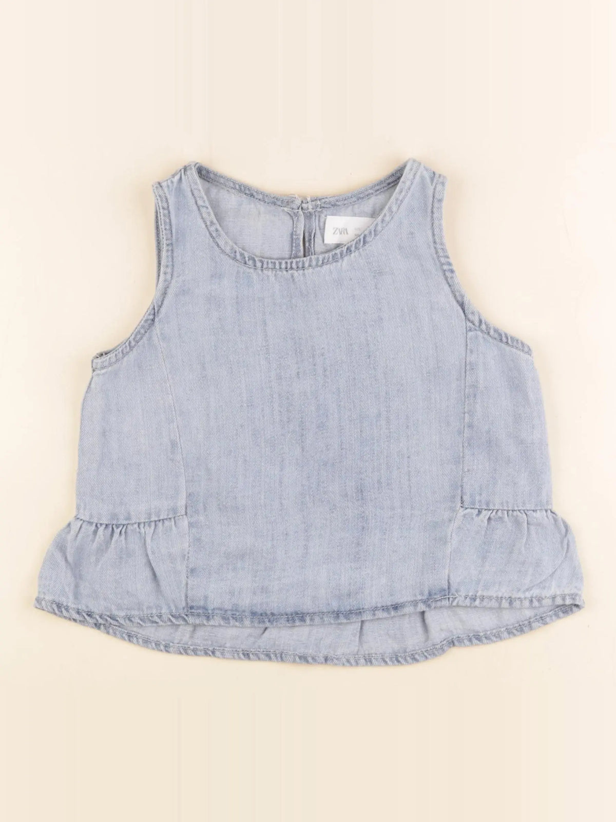 Zara - blouse bleu - 6 ans