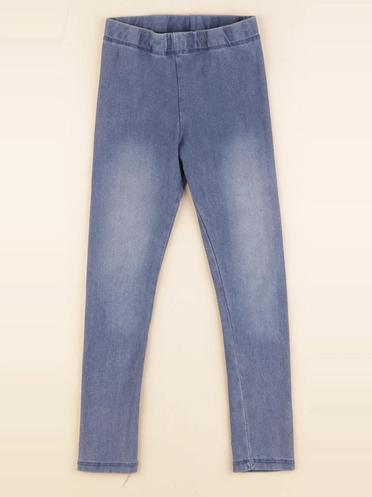 H&M - legging bleu - 6/7 ans