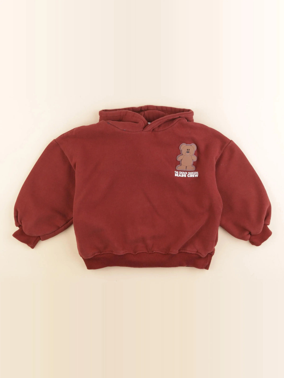 Zara - sweat imprimé au dos rouge - 5 ans