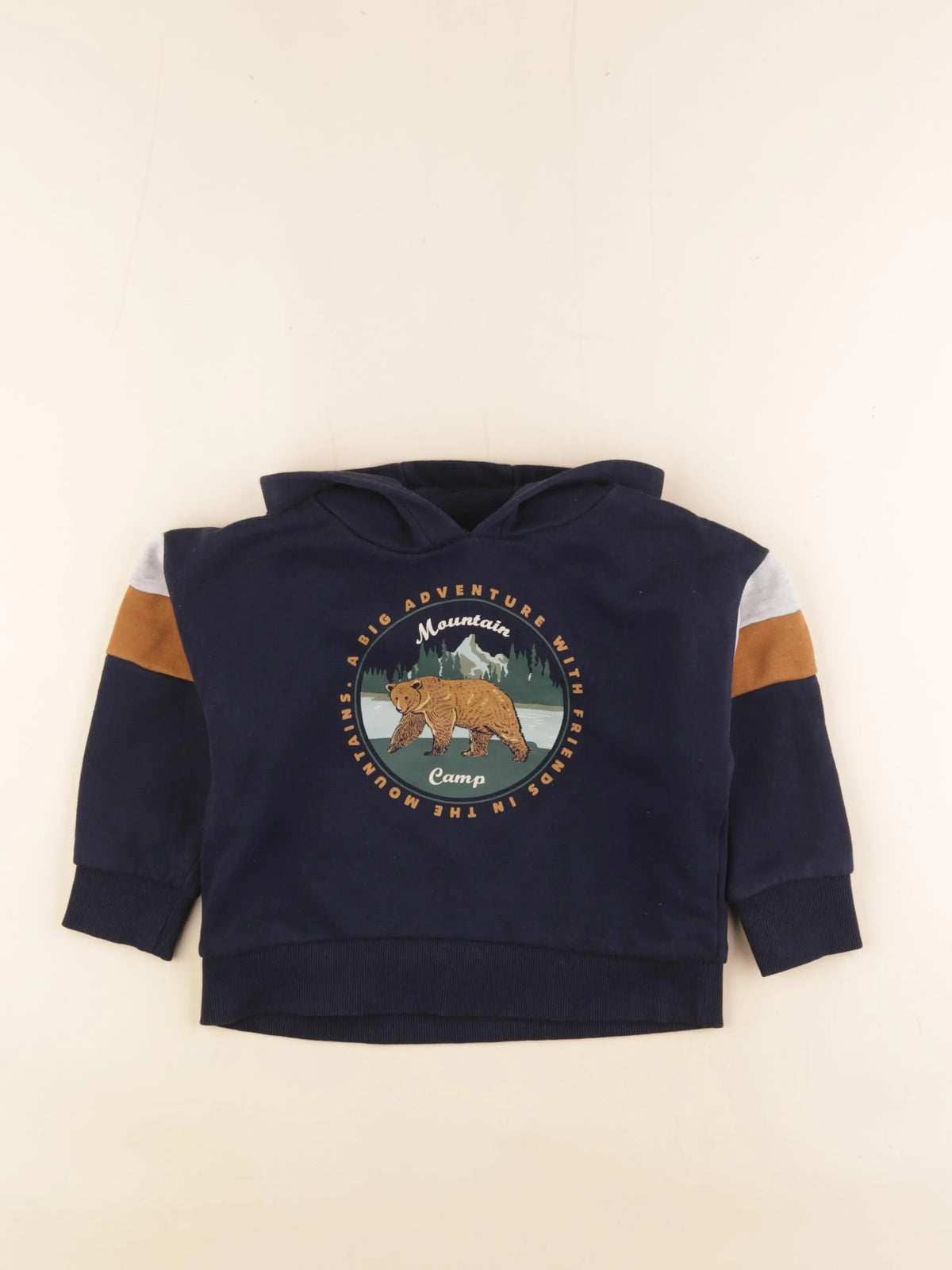 Vertbaudet - sweat bleu - 4 ans