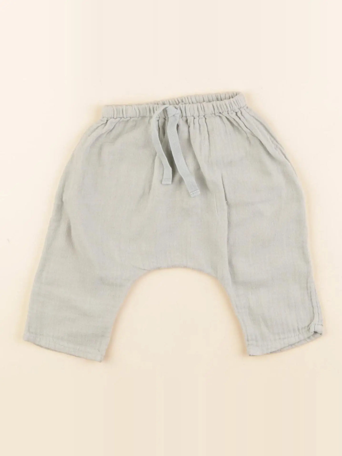 Petit Bateau - sarouel vert - 3 mois