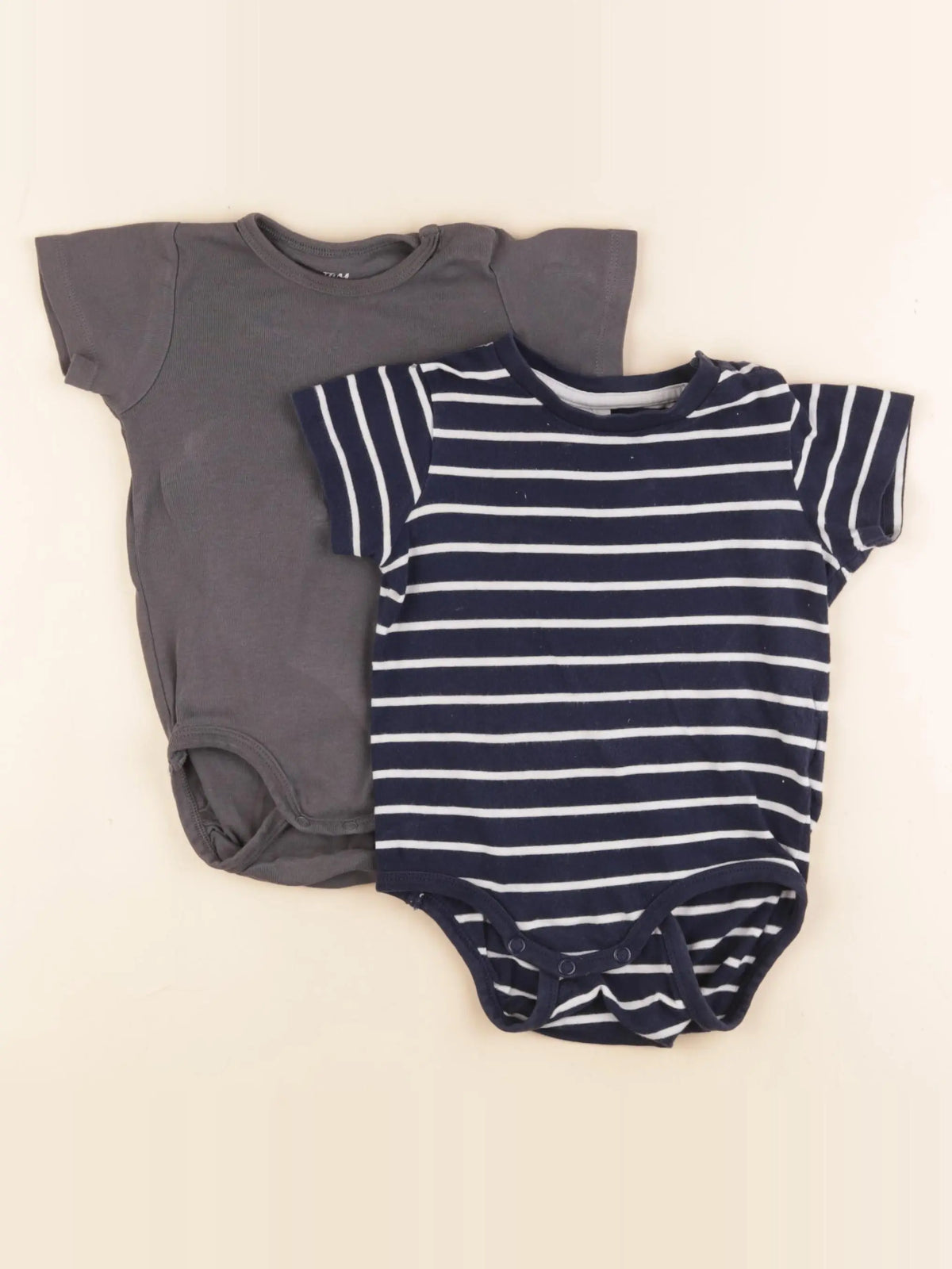 H&M - body multicolore - 6/9 mois