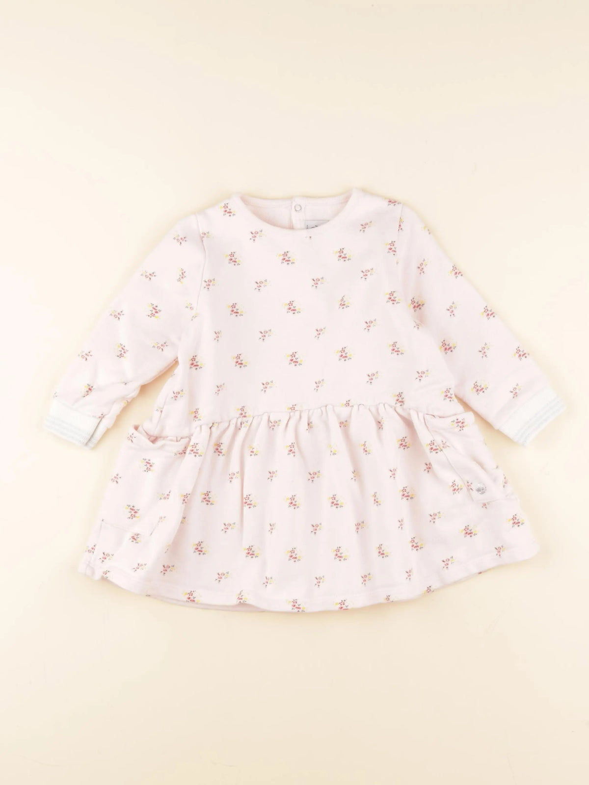 Petit Bateau - robe rose - 24 mois