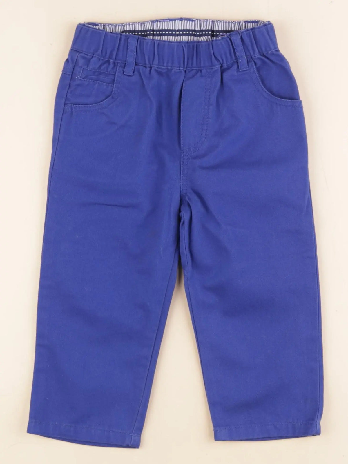 Cyrillus - pantalon bleu - 18 mois