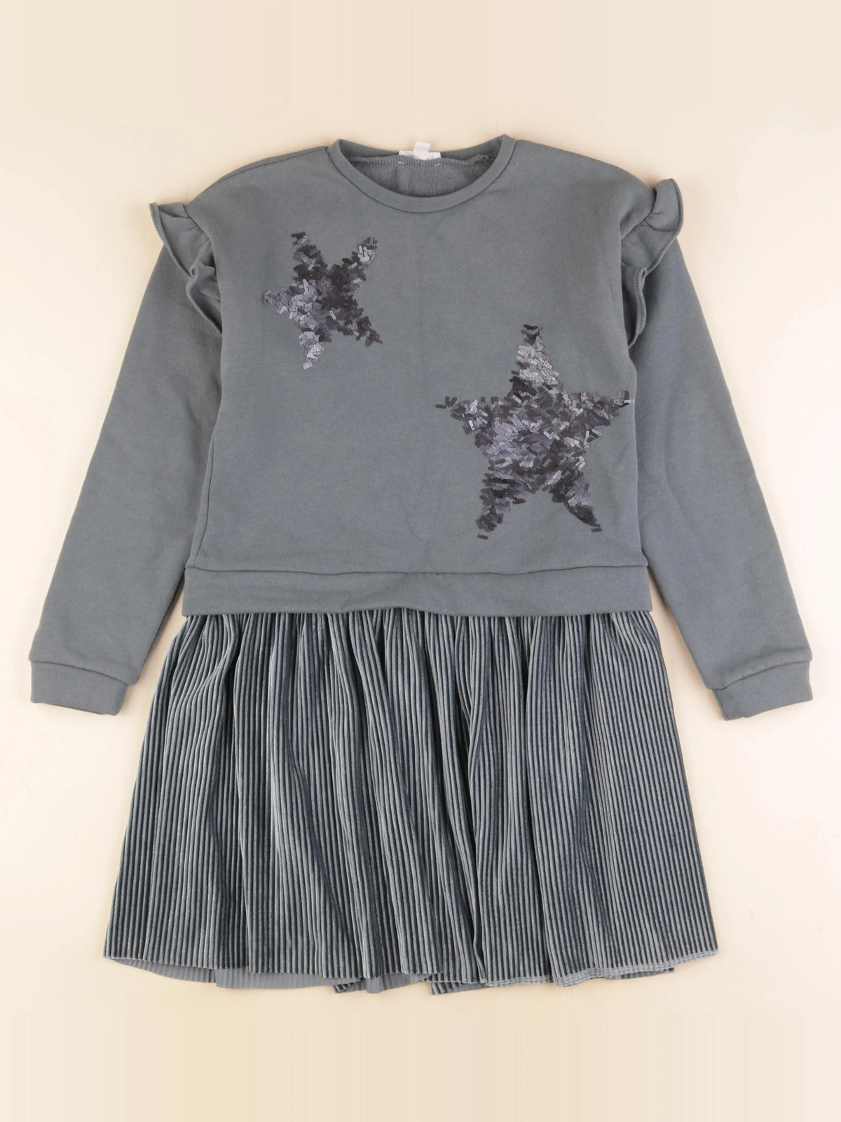 Vertbaudet - robe bleu - 10 ans