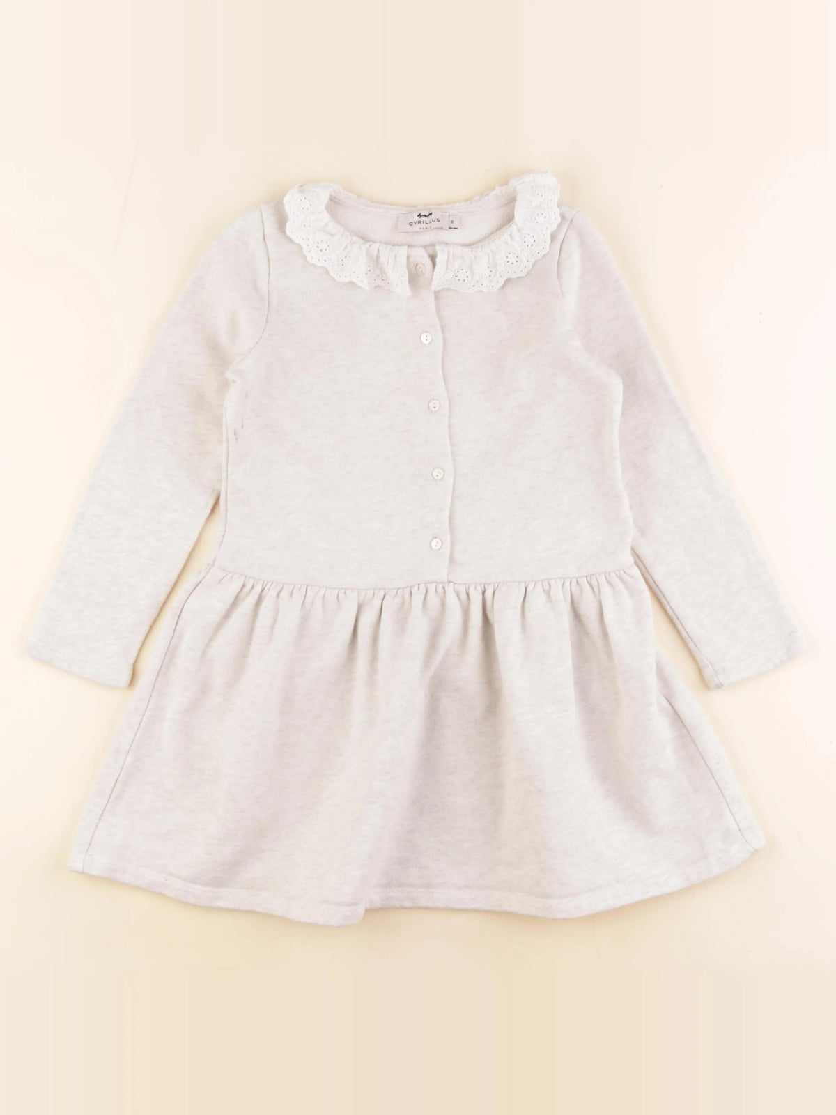 Cyrillus - robe beige - 6 ans