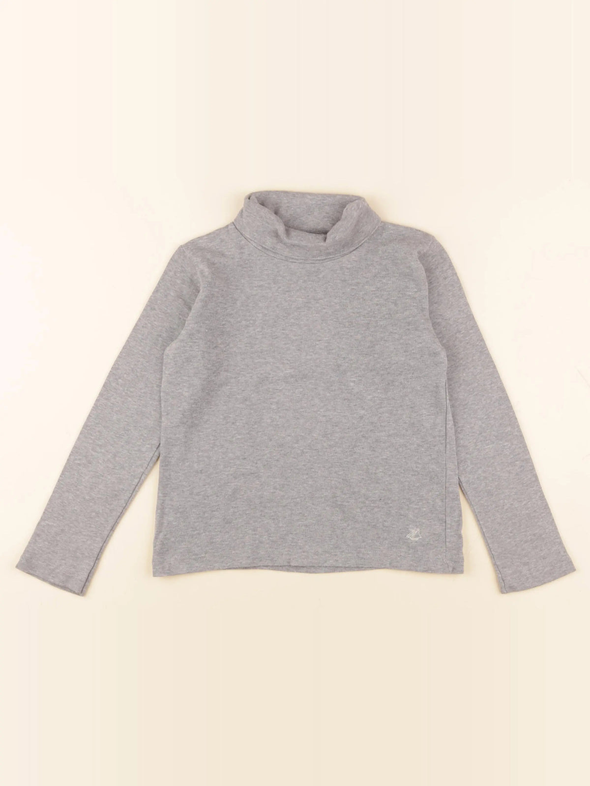 Petit Bateau - sous-pull gris - 6 ans