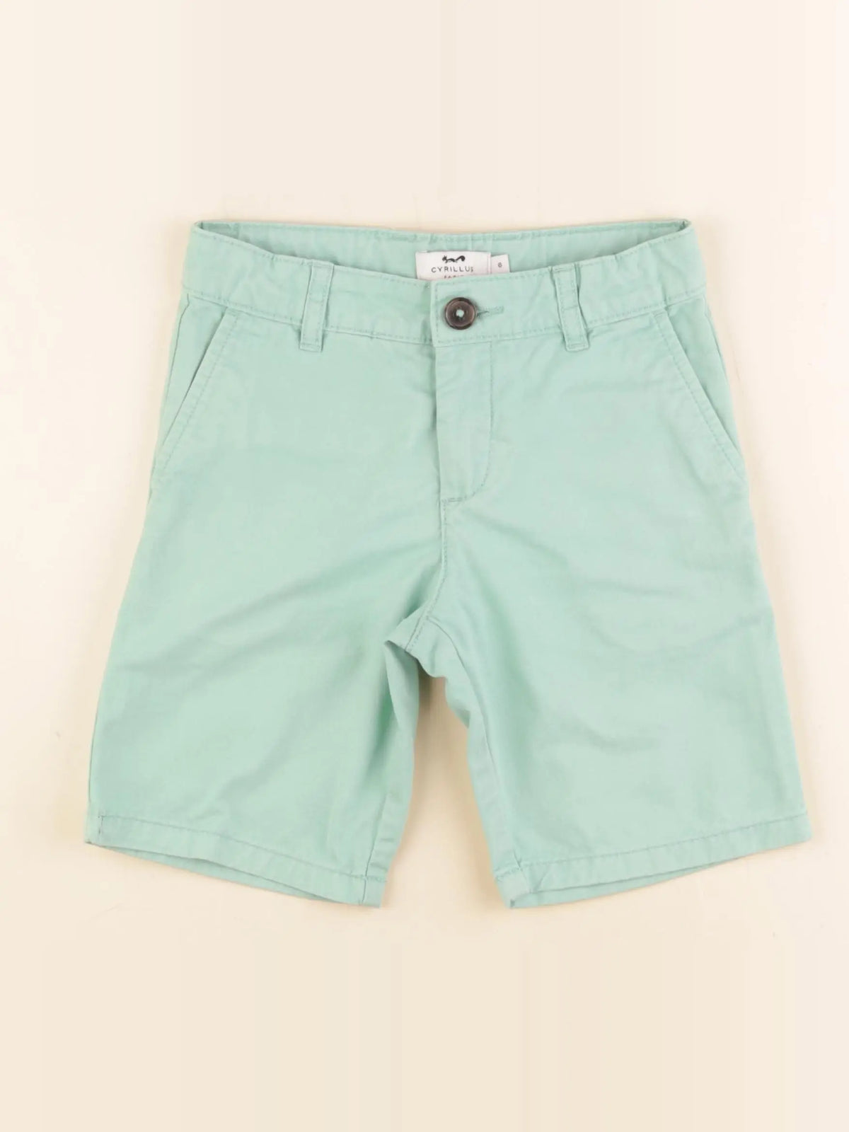 Cyrillus - short vert - 6 ans
