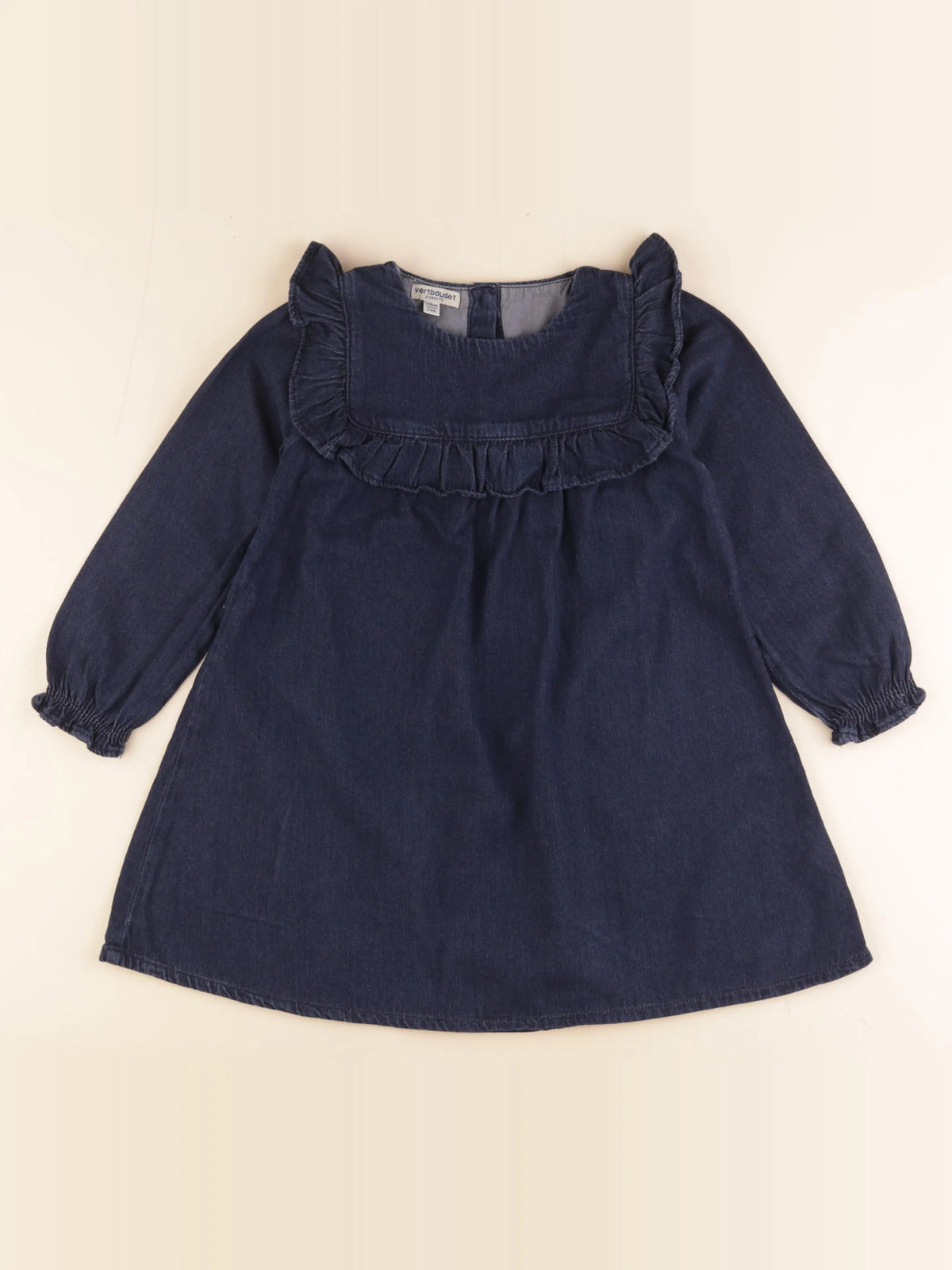 Vertbaudet - robe bleu - 6 ans