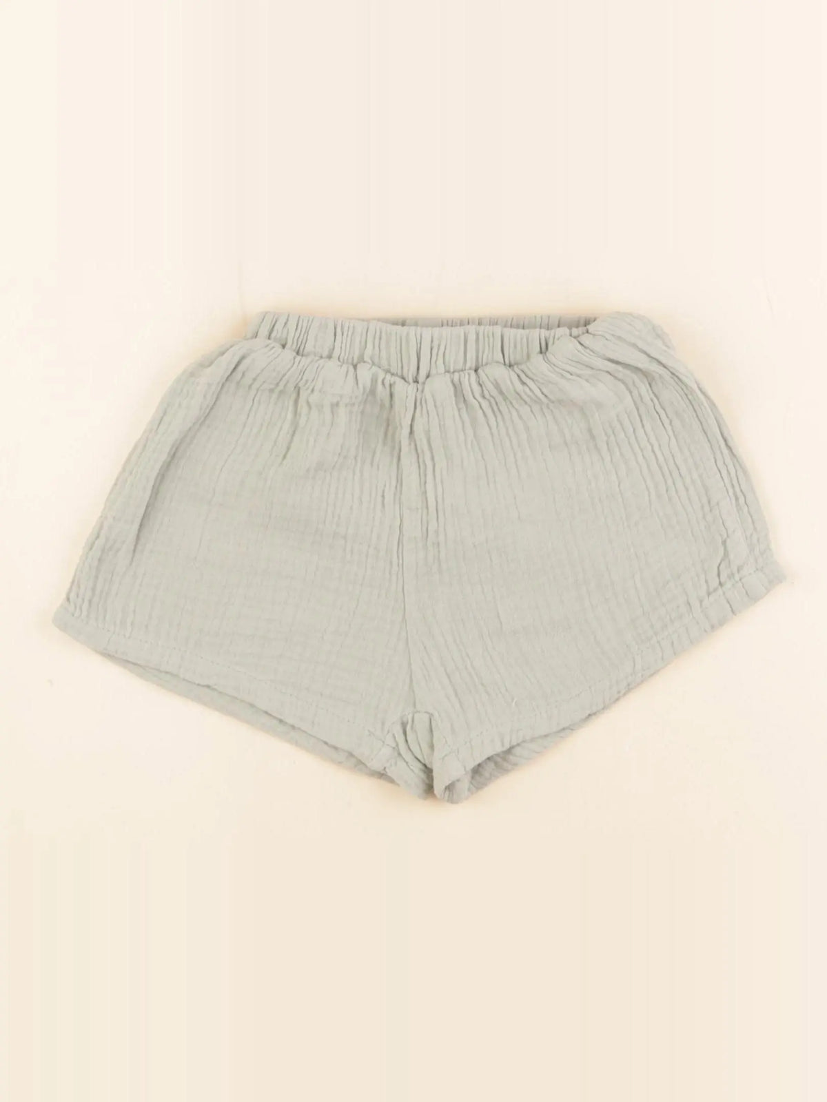Gamin gamine - short vert - 2 ans