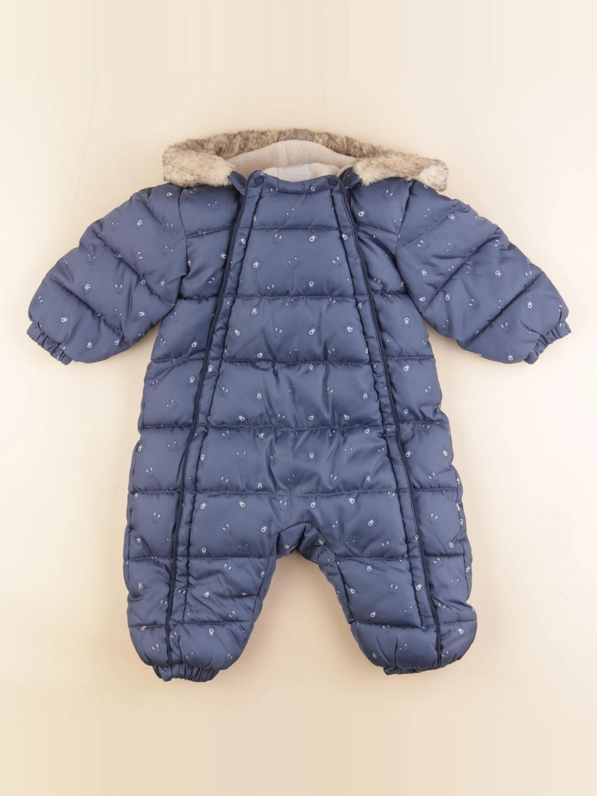 Obaïbi - combi-pilote bleu - 18/24 mois