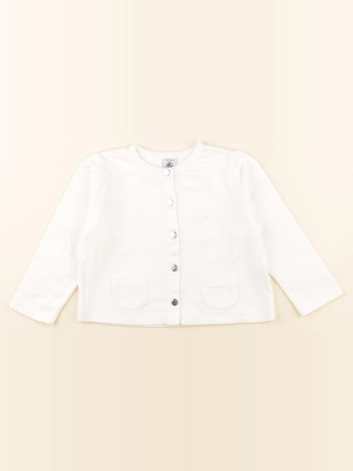 Petit Bateau - tee-shirt beige - 3 ans