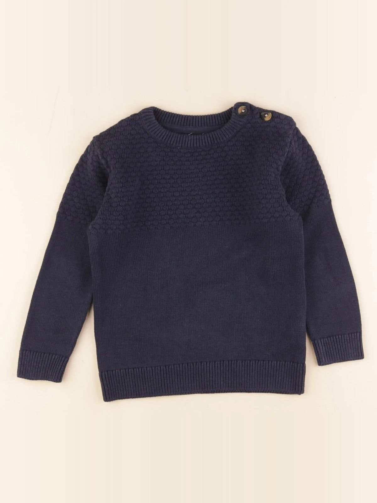 Vertbaudet - pull bleu - 5 ans