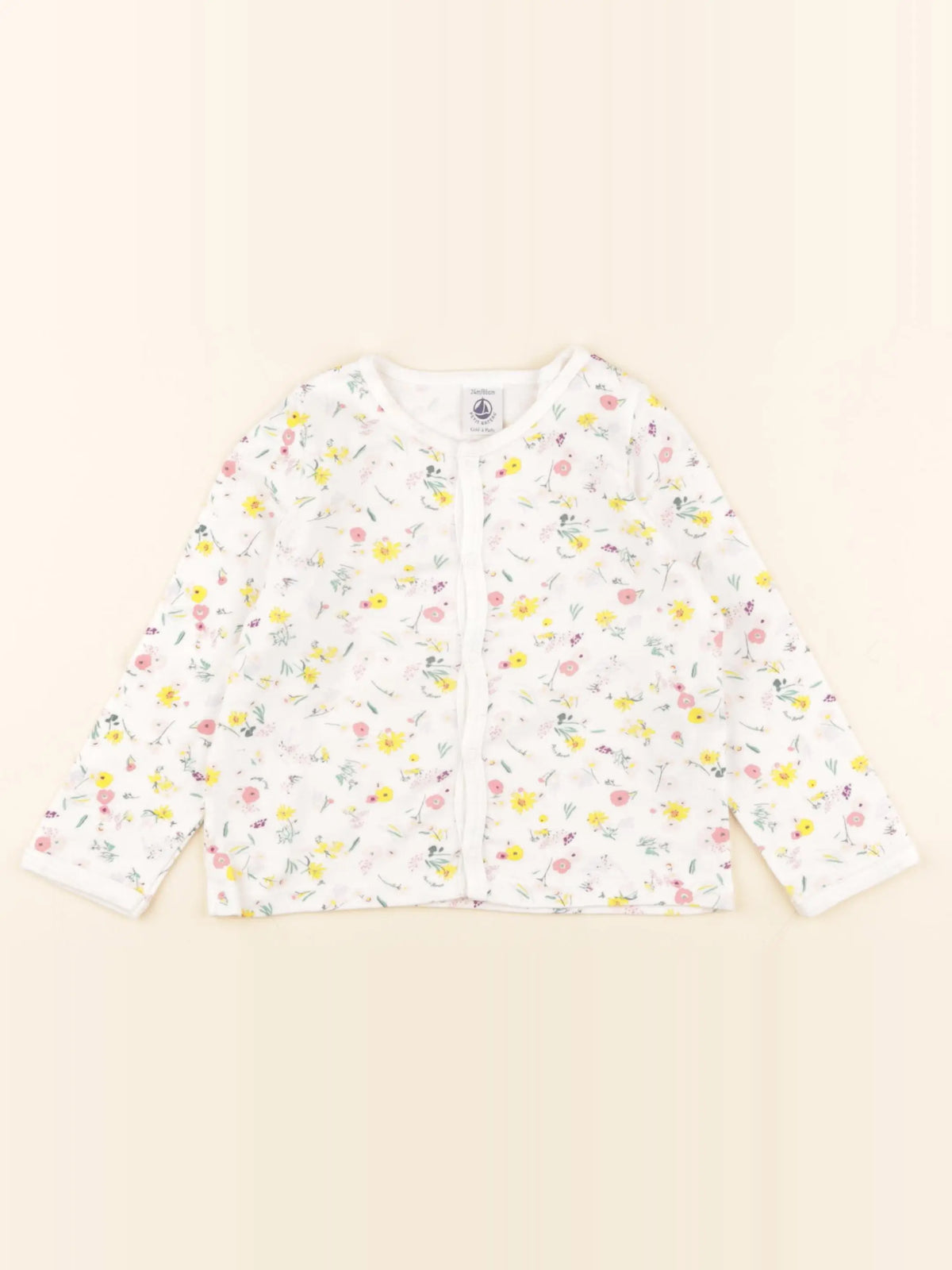 Petit Bateau - tee-shirt multicolore - 24 mois