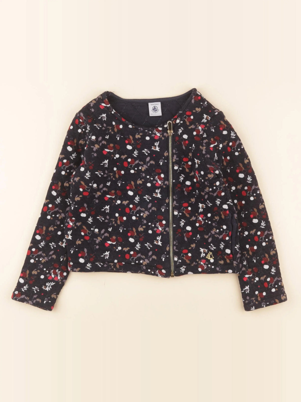 Petit Bateau - sweat multicolore - 6 ans