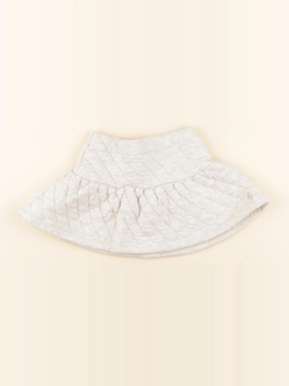 Petit Bateau - jupe gris - 3 ans