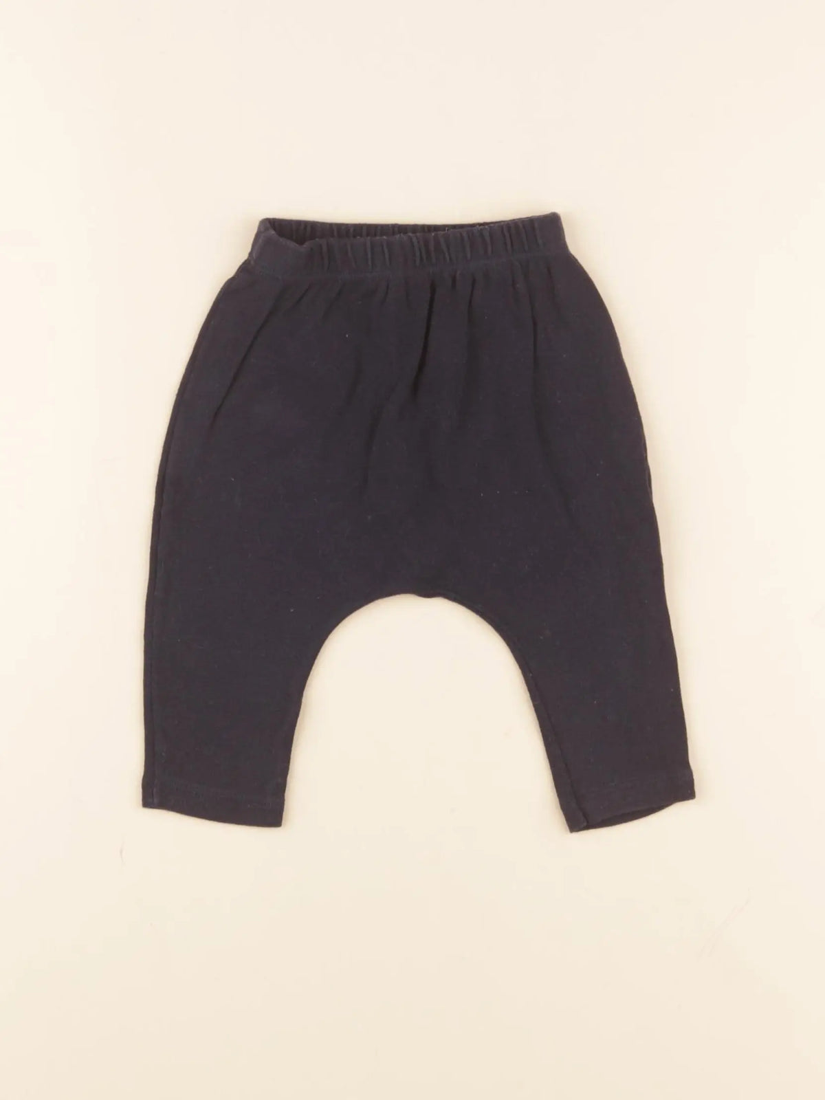 Petit Bateau - sarouel bleu - 3 mois
