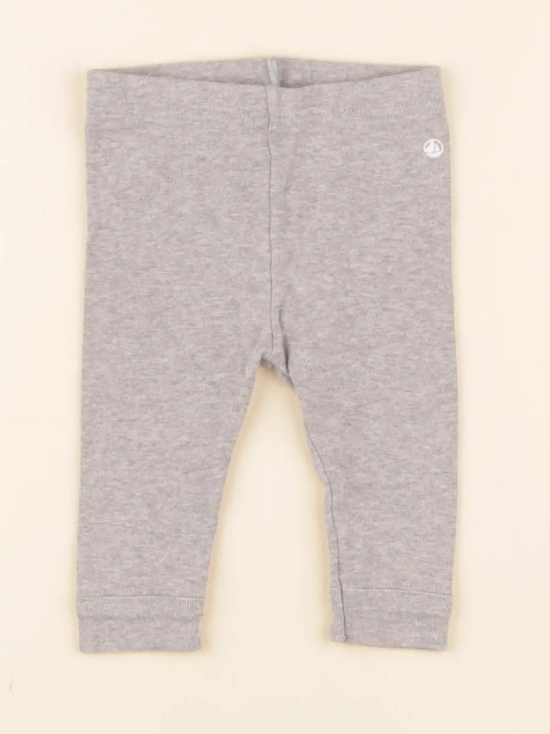 Petit Bateau - legging gris - 3 mois