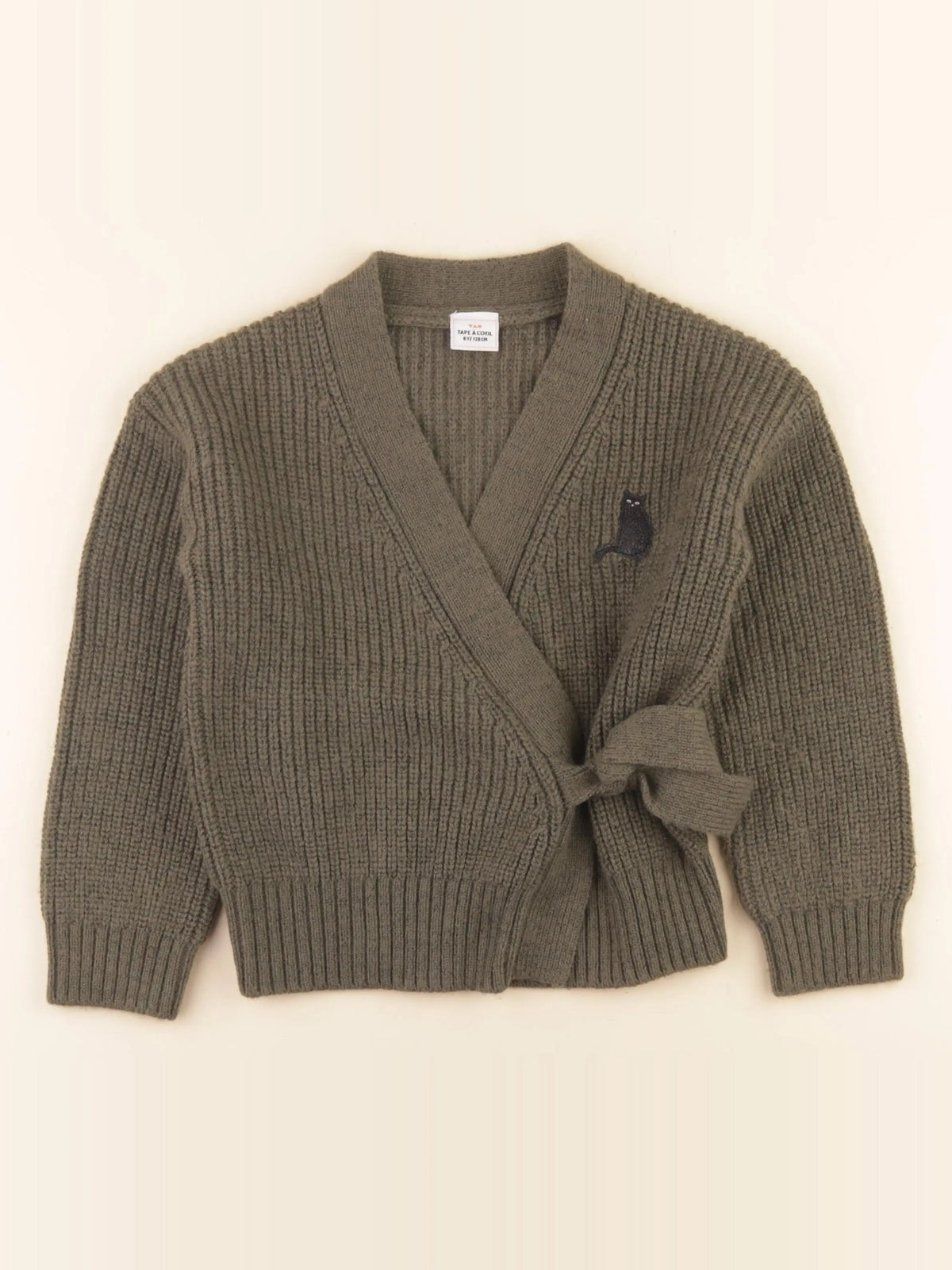 Tape à l'oeil - gilet vert - 8 ans