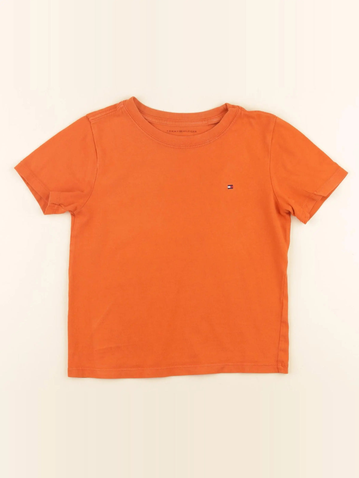 Tommy Hilfiger - tee-shirt orange - 4 ans
