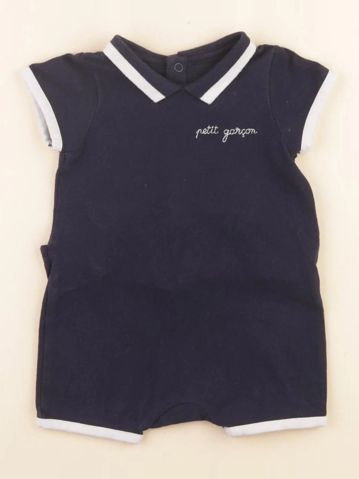 Jacadi - combinaison bleu - 6 mois