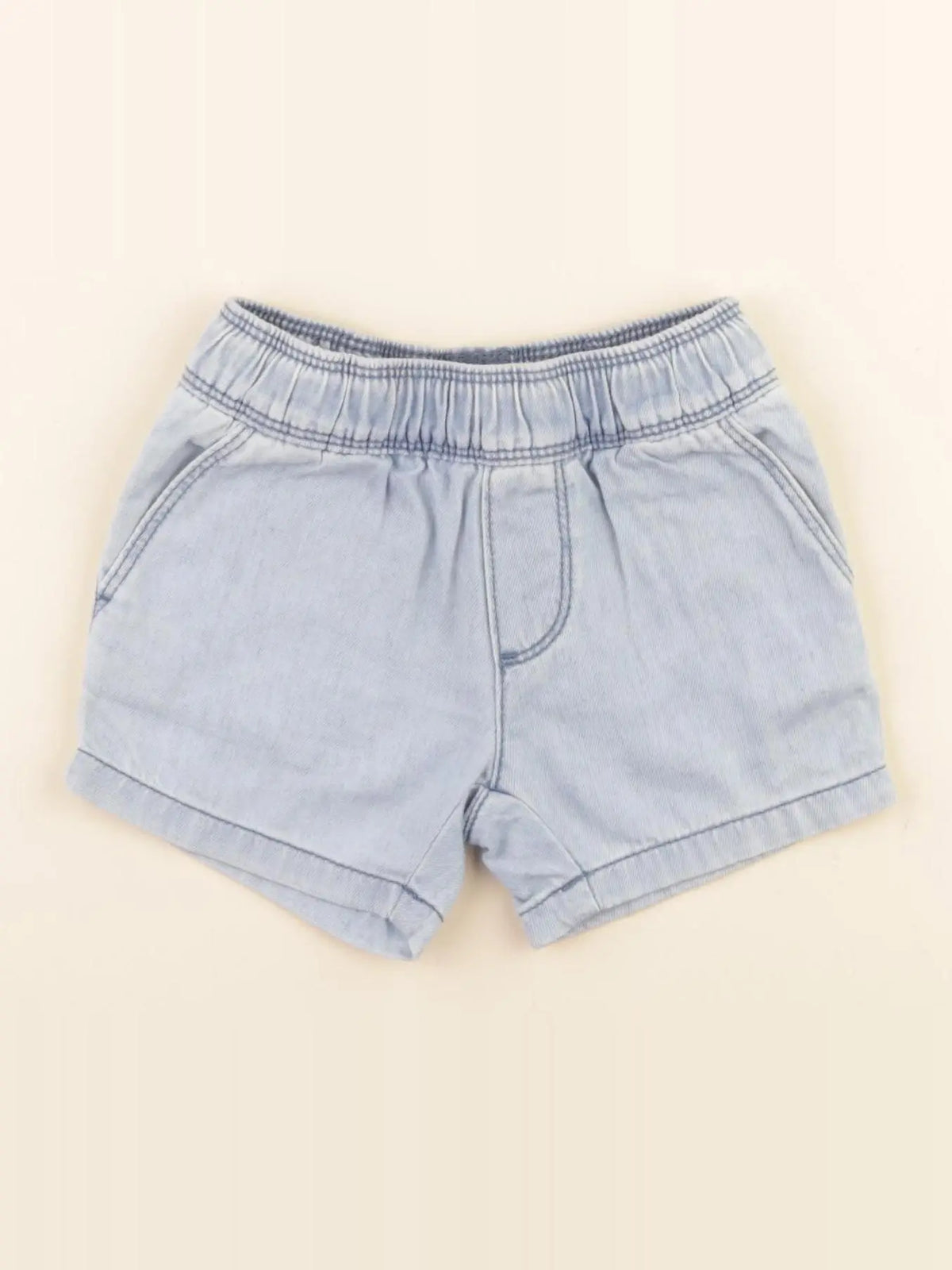 Jacadi - short bleu - 6 mois