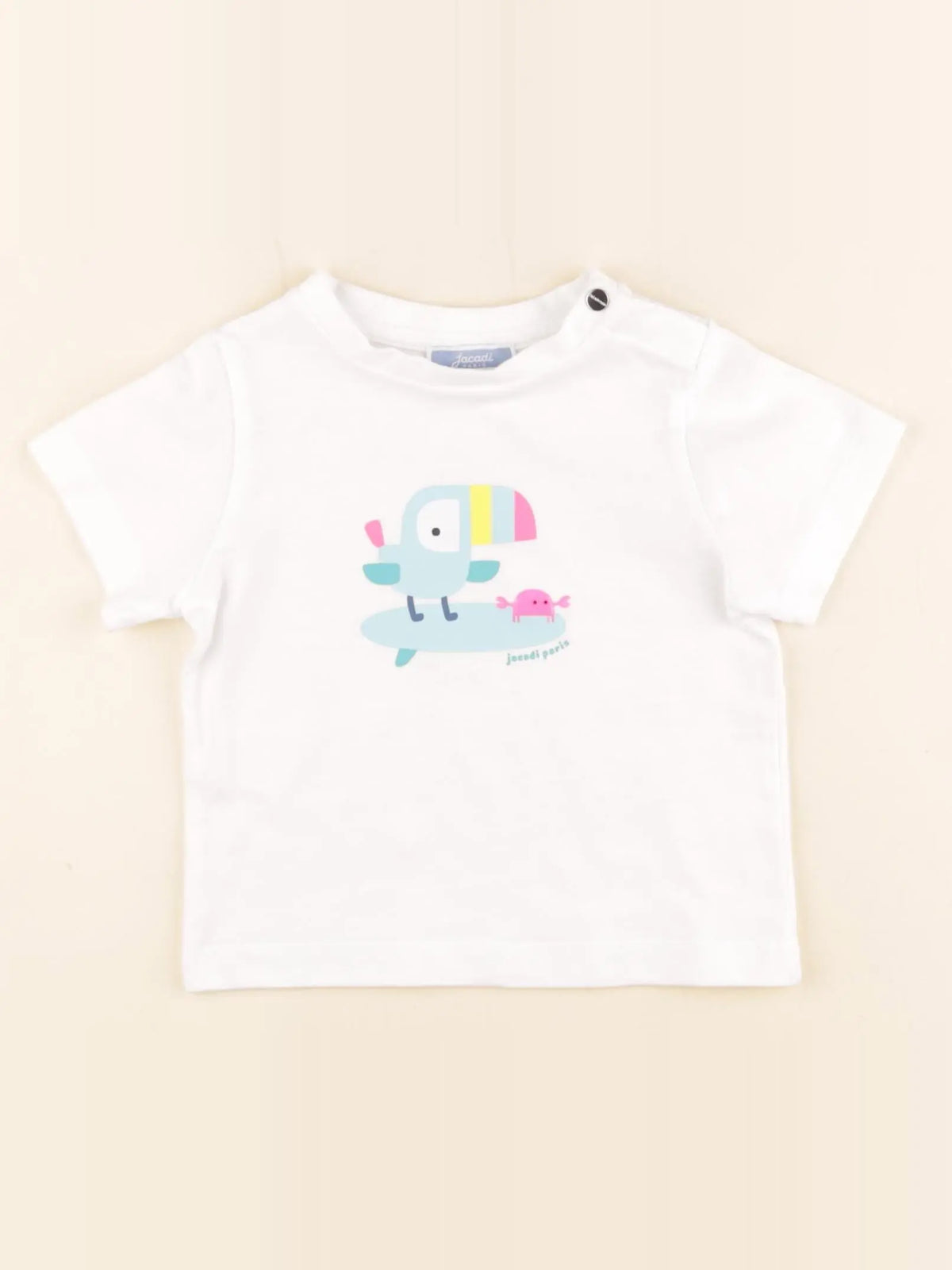 Jacadi - tee-shirt blanc - 12 mois