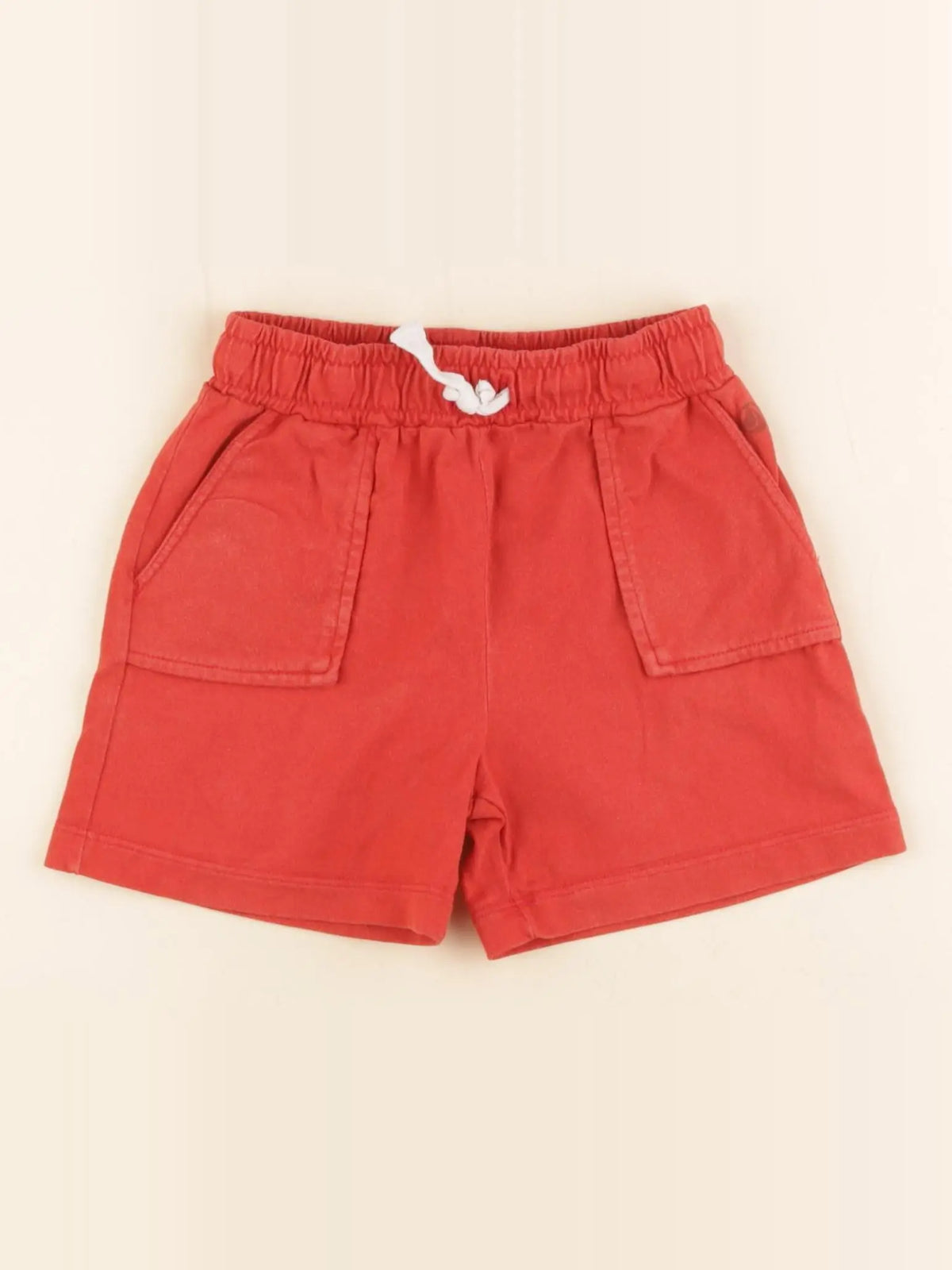 Petit Bateau - short rouge - 3 ans