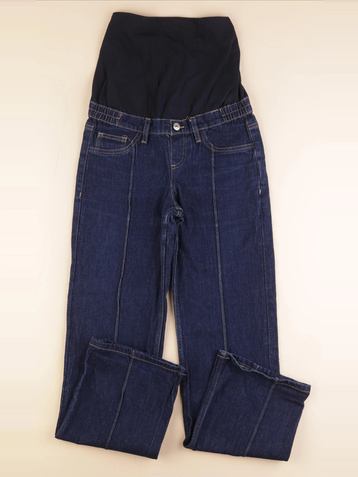 Mango - jean grossesse bleu - 34