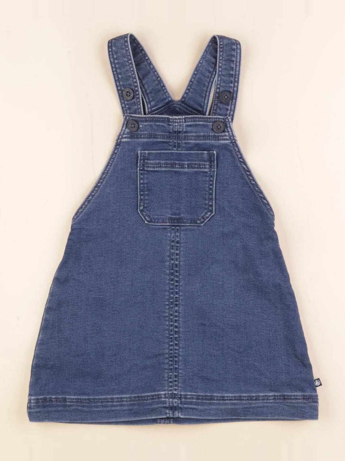 Petit Bateau - robe bleu - 3 ans